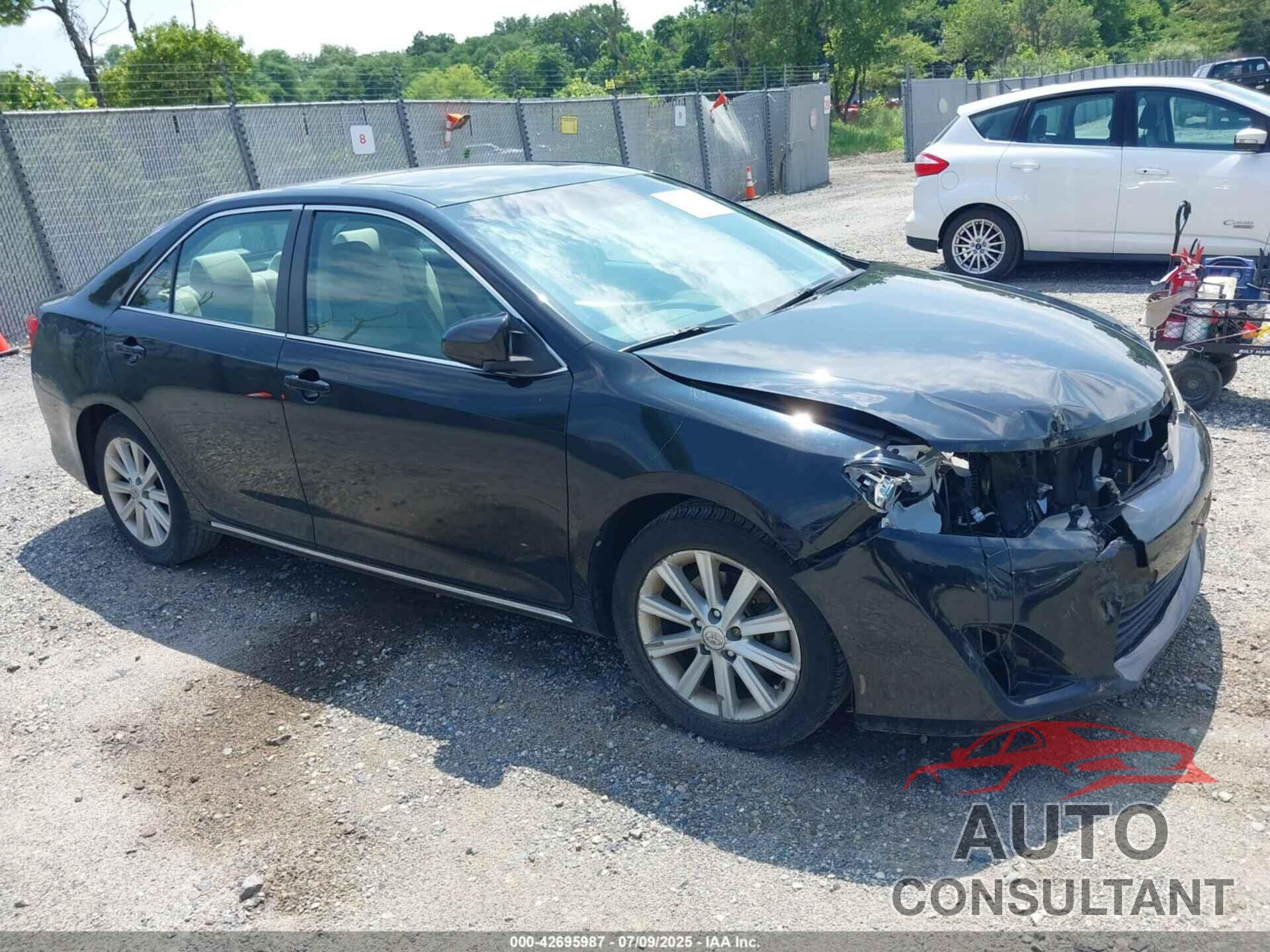 TOYOTA CAMRY 2012 - 4T4BF1FK2CR254555