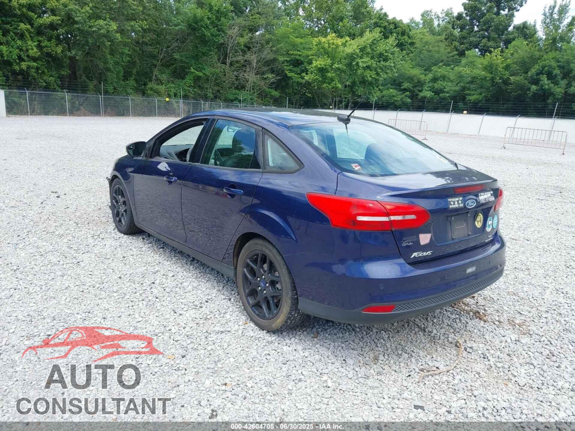 FORD FOCUS 2016 - 1FADP3F23GL368811