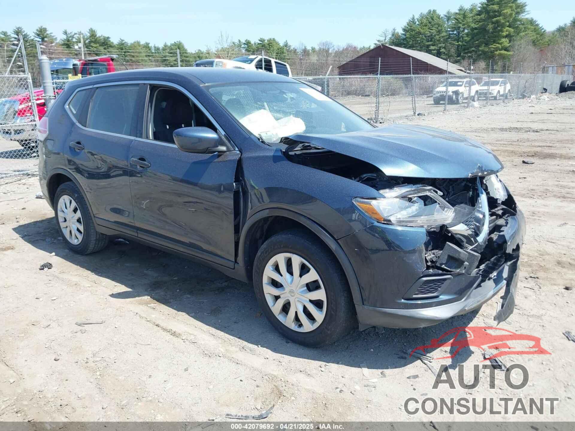 NISSAN ROGUE 2016 - KNMAT2MV3GP664985
