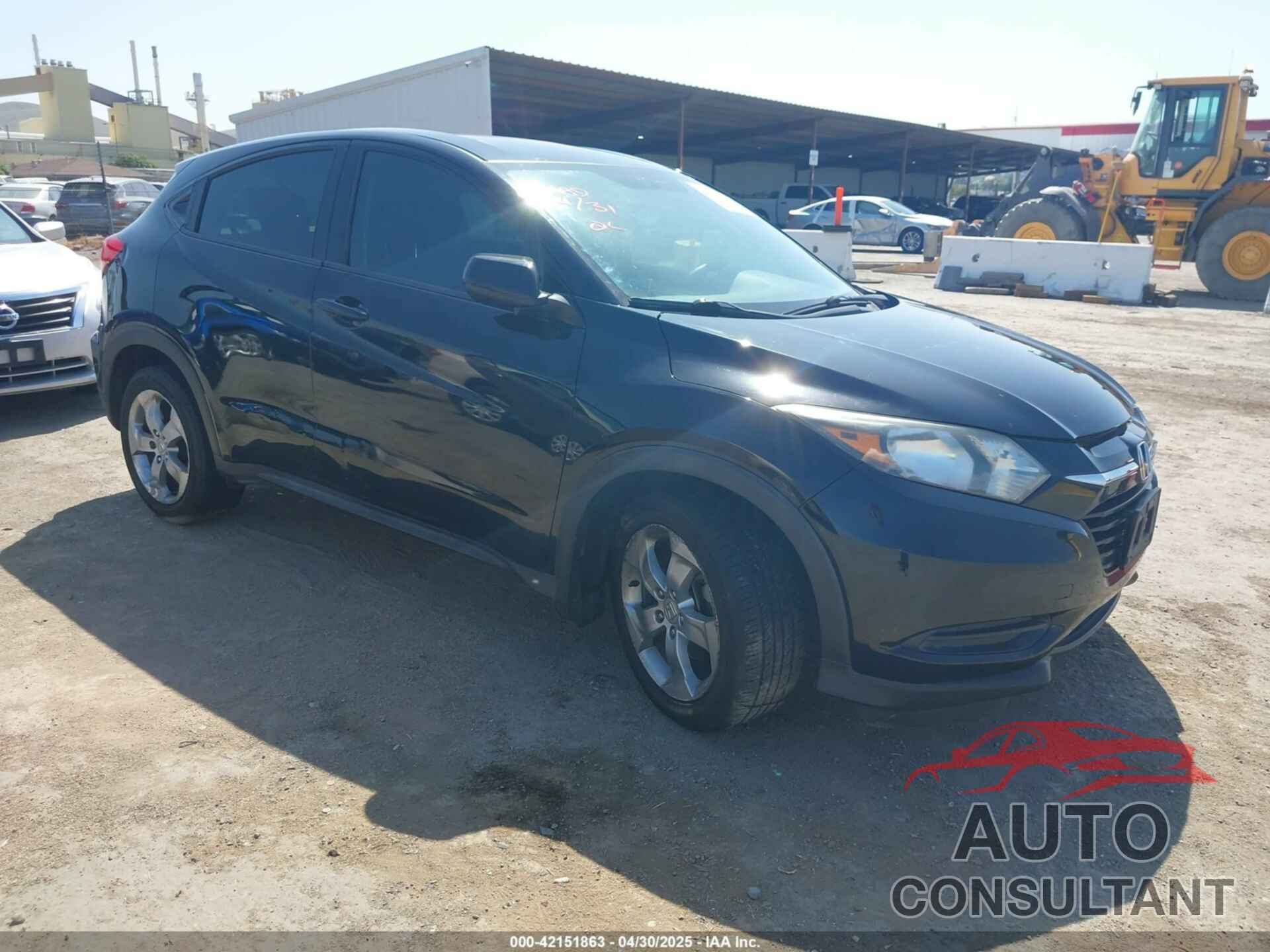 HONDA HR-V 2017 - 3CZRU5H39HM714199