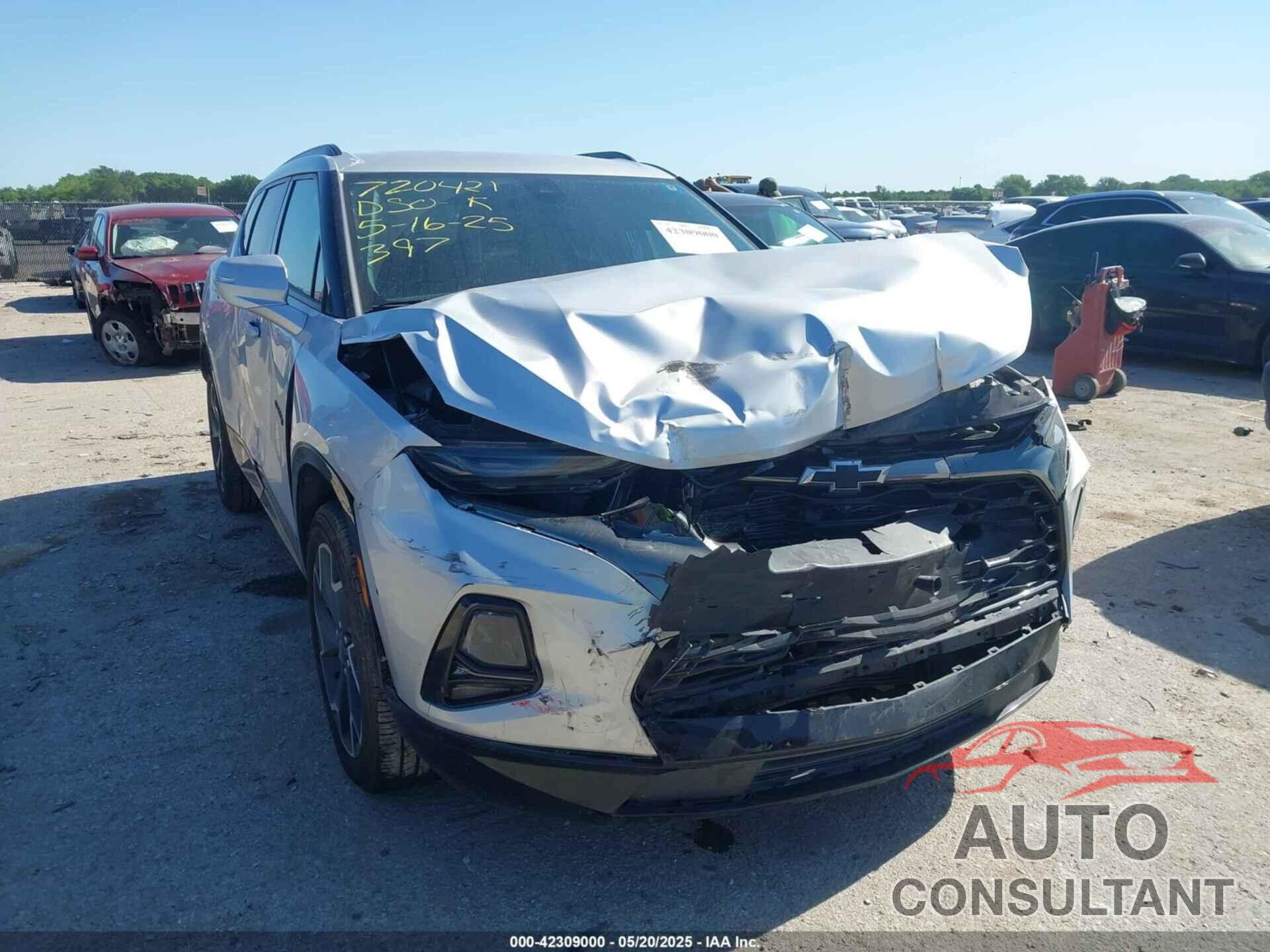 CHEVROLET BLAZER 2019 - 3GNKBERS4KS678029
