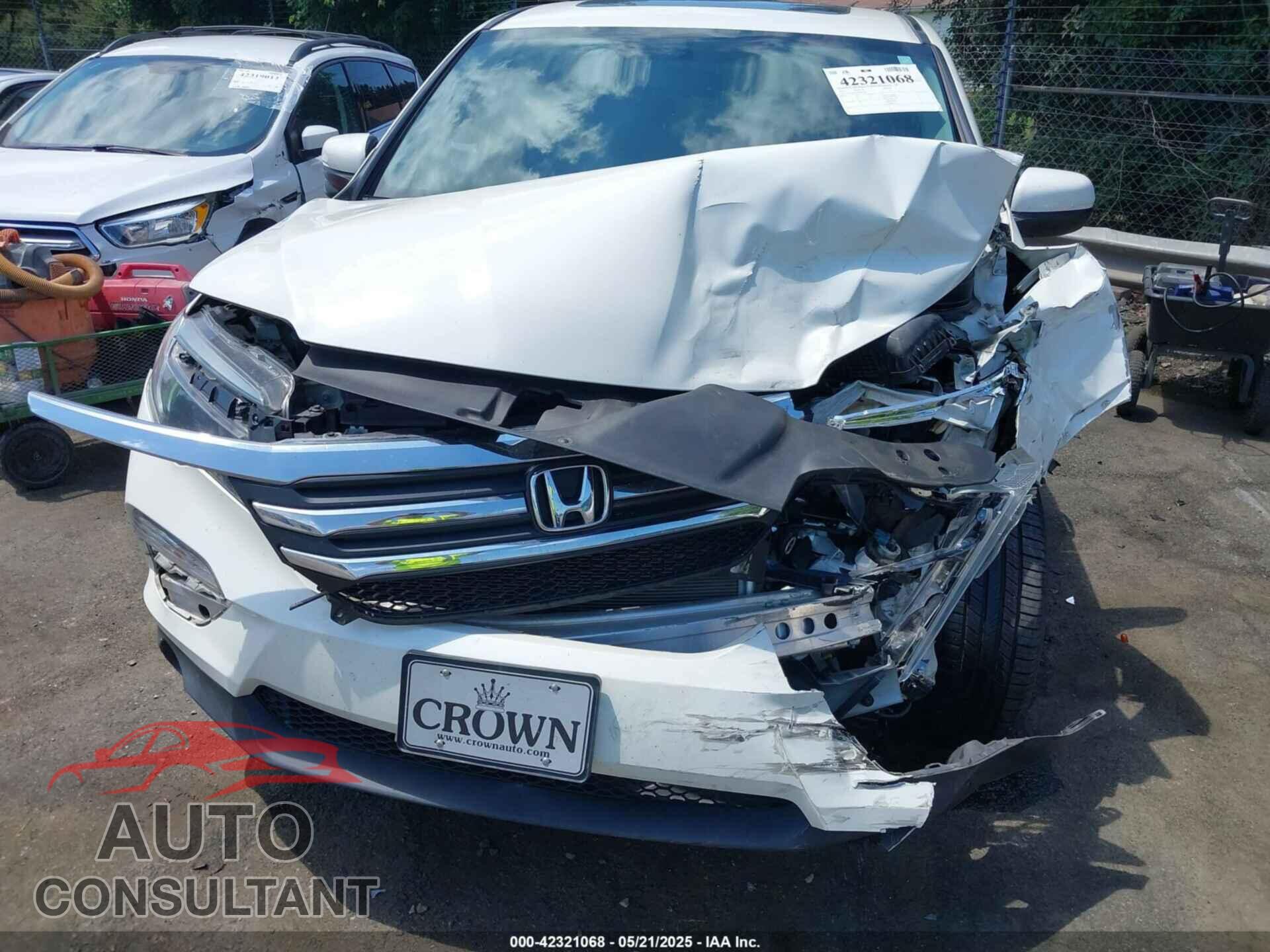 HONDA PILOT 2017 - 5FNYF6H59HB081887