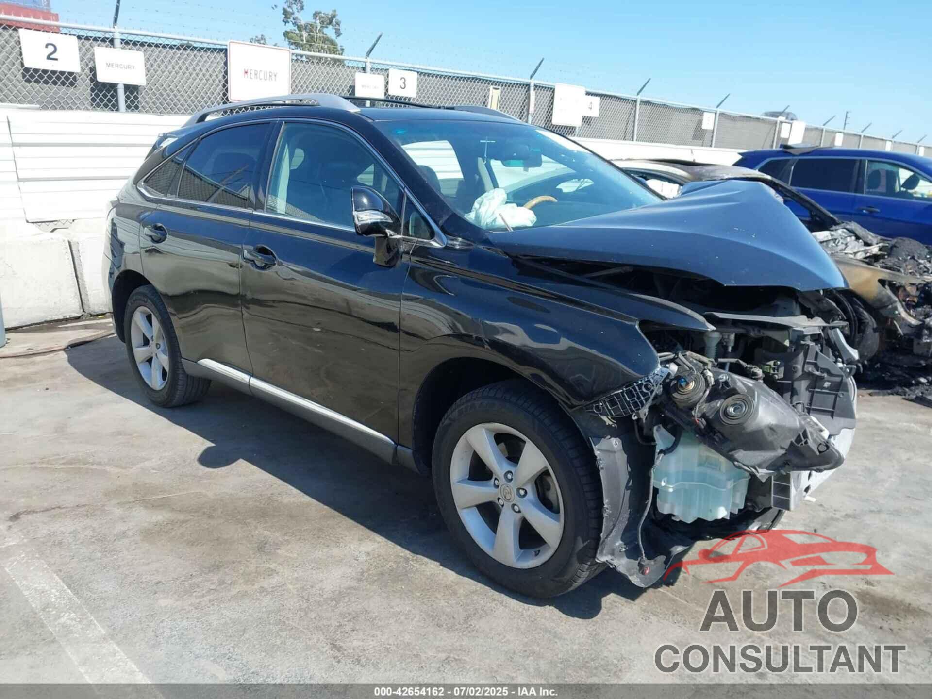 LEXUS RX 350 2012 - 2T2ZK1BA9CC077632