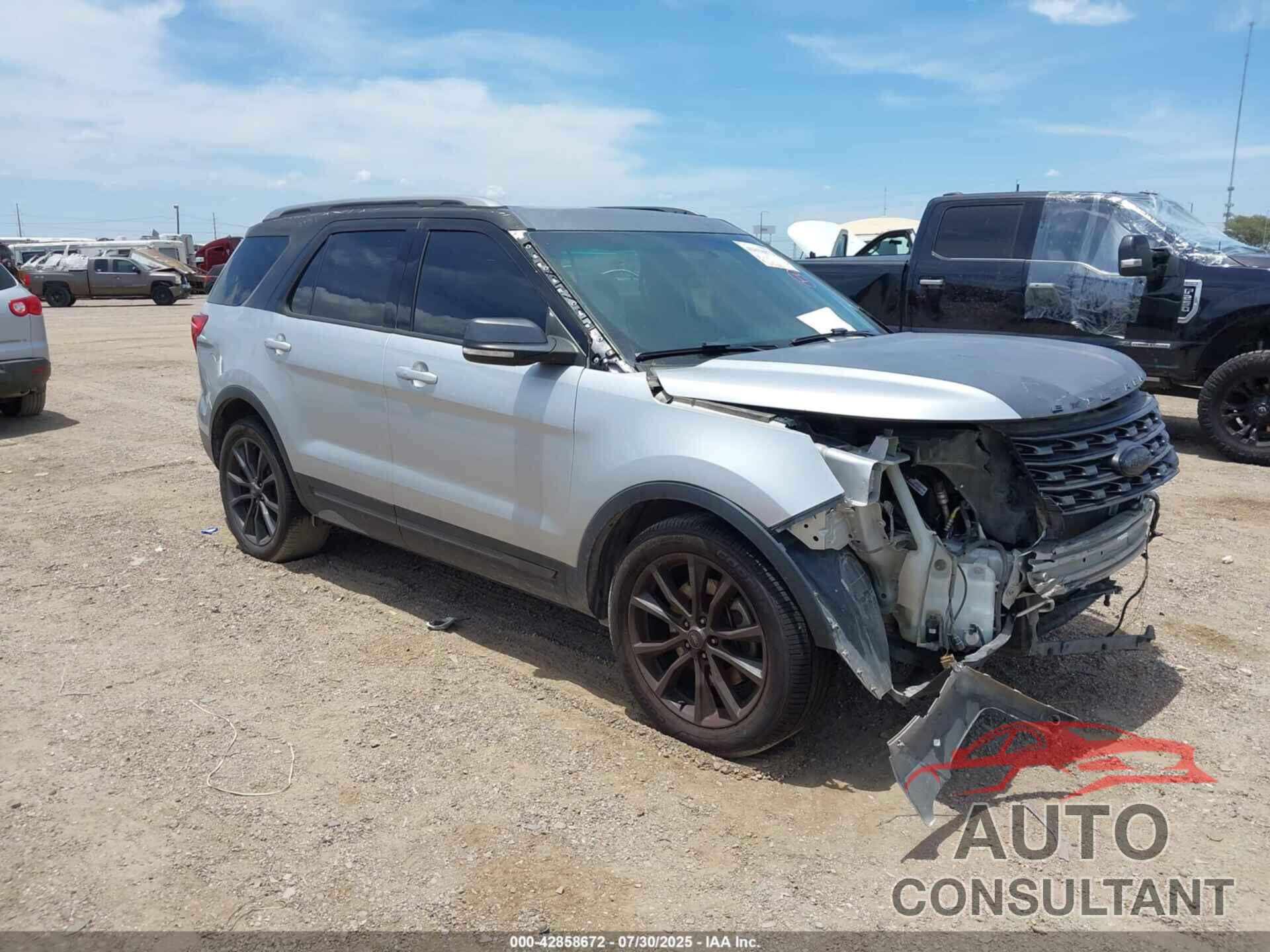 FORD EXPLORER 2017 - 1FM5K7D86HGA12452