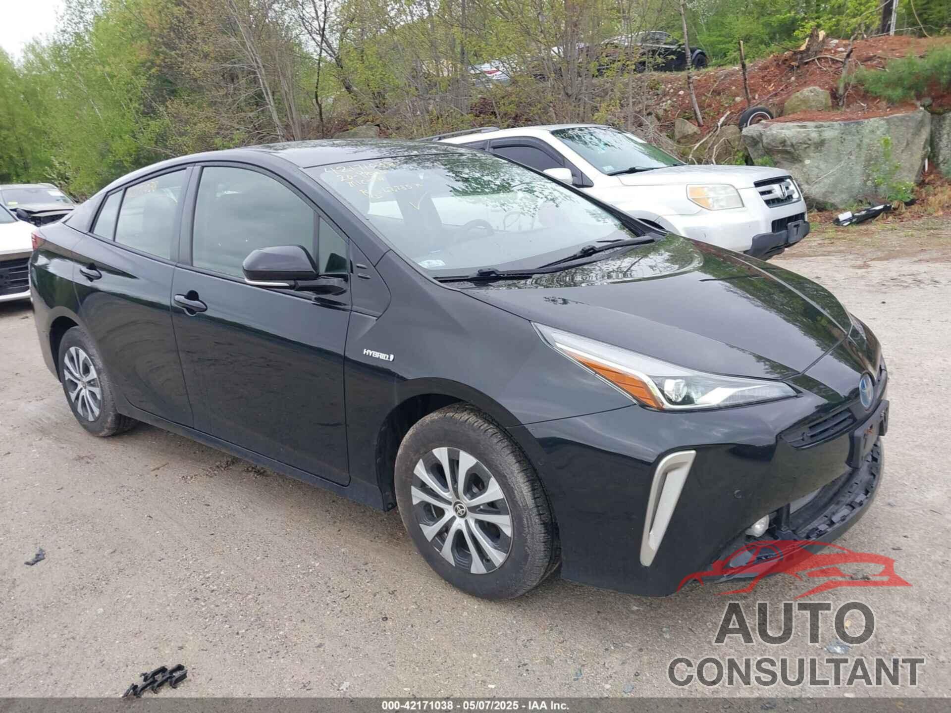 TOYOTA PRIUS 2020 - JTDL9RFU8L3014930