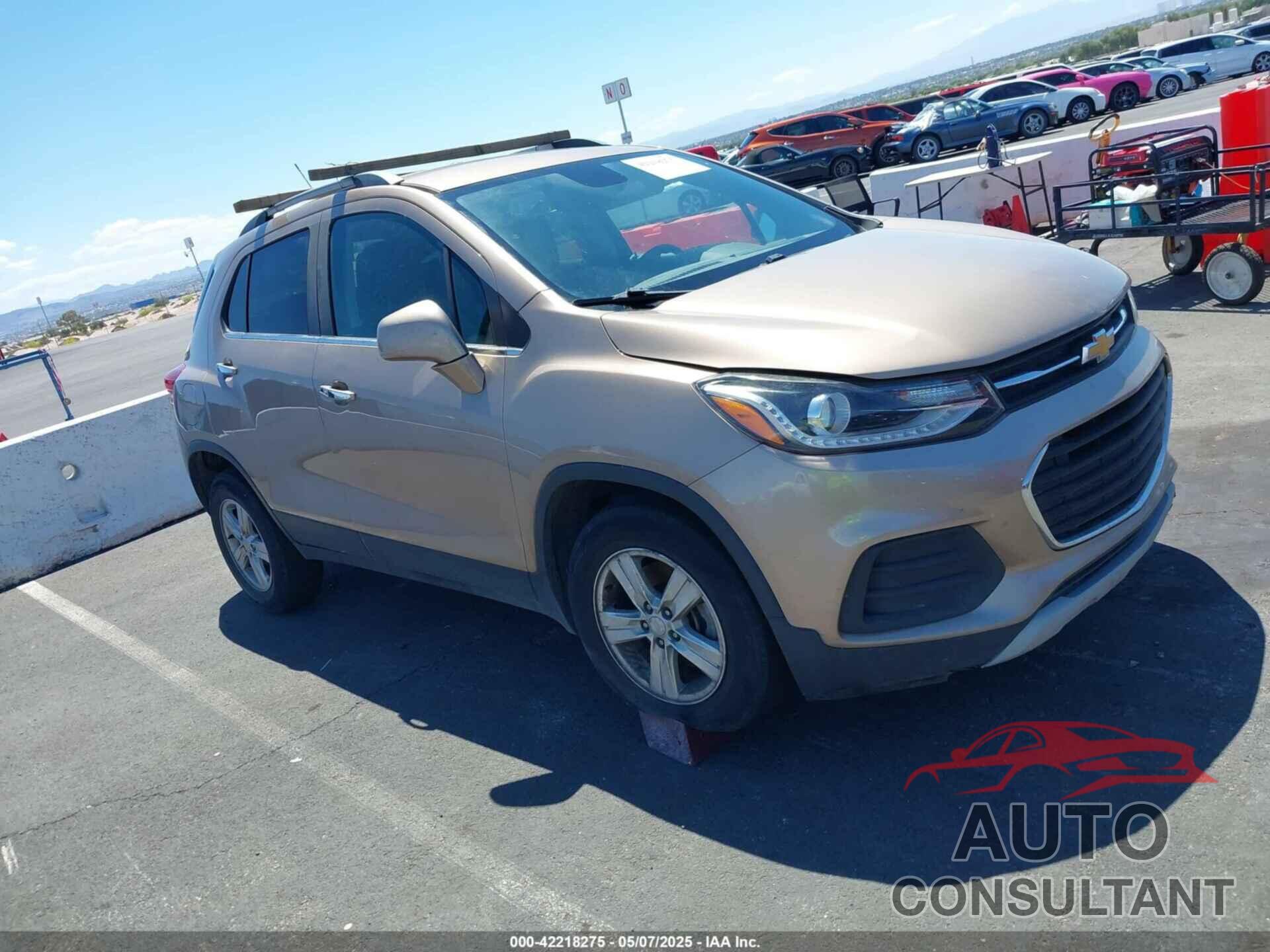 CHEVROLET TRAX 2018 - 3GNCJLSB1JL236906