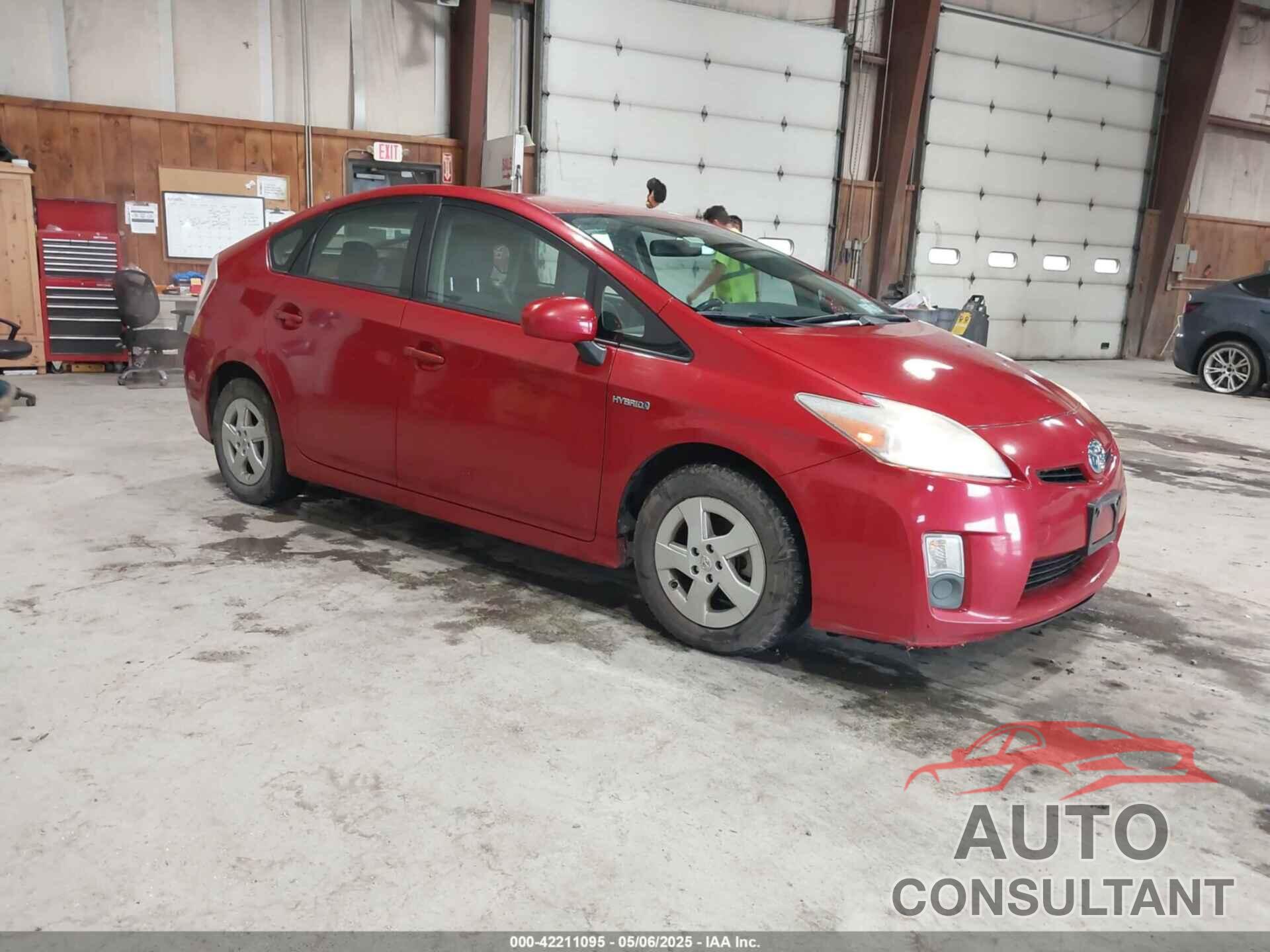 TOYOTA PRIUS 2010 - JTDKN3DUXA1286153