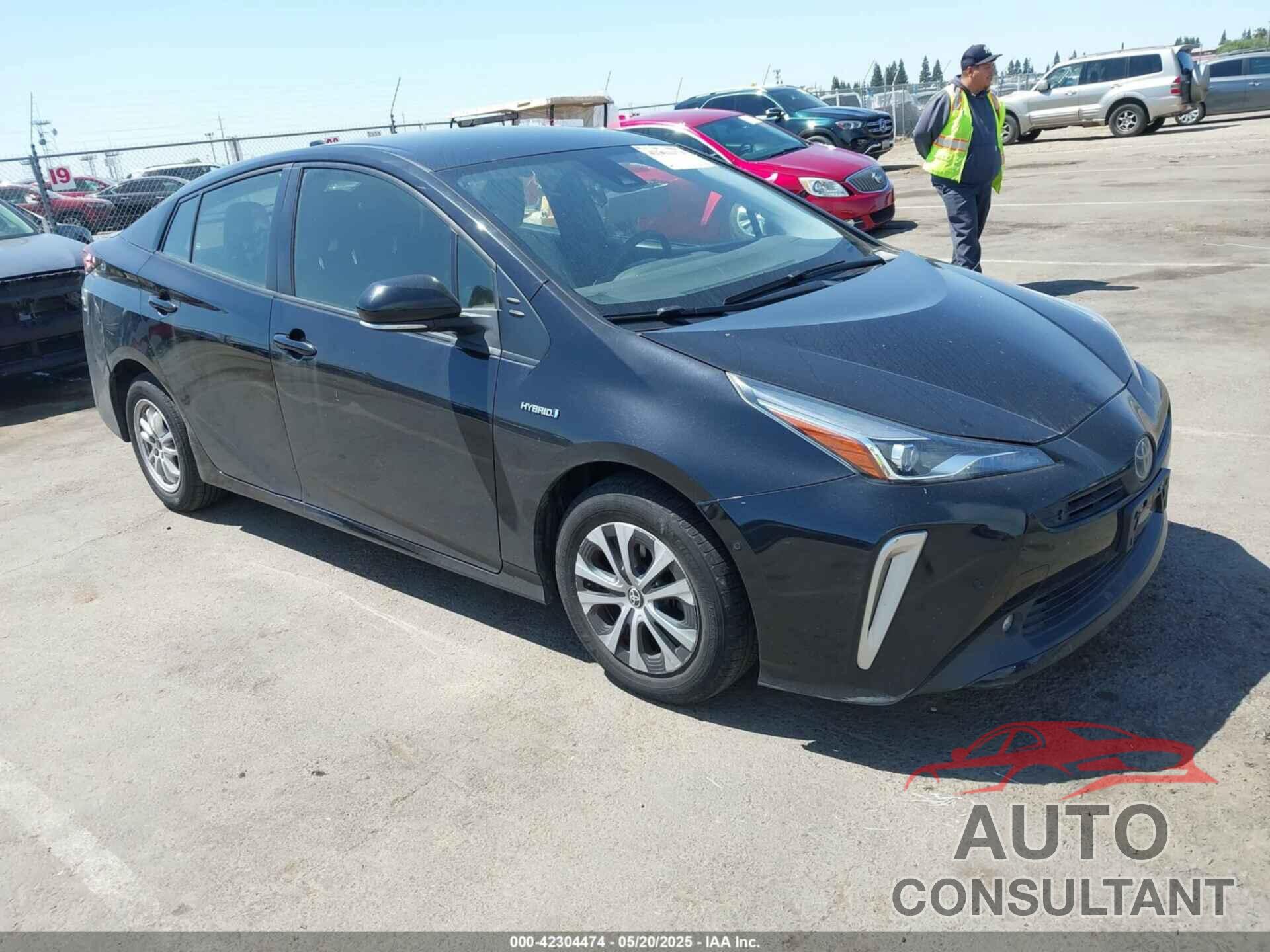 TOYOTA PRIUS 2021 - JTDL9MFUXM3024282
