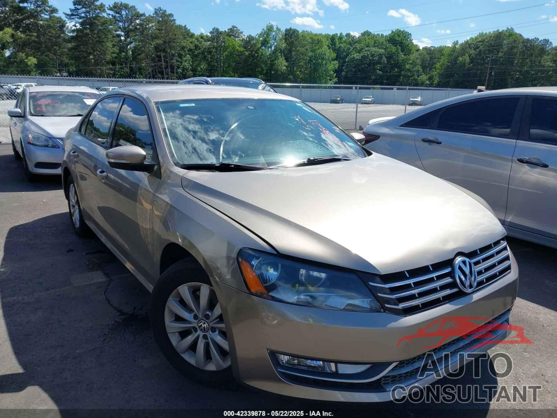 VOLKSWAGEN PASSAT 2015 - 1VWAT7A34FC075821