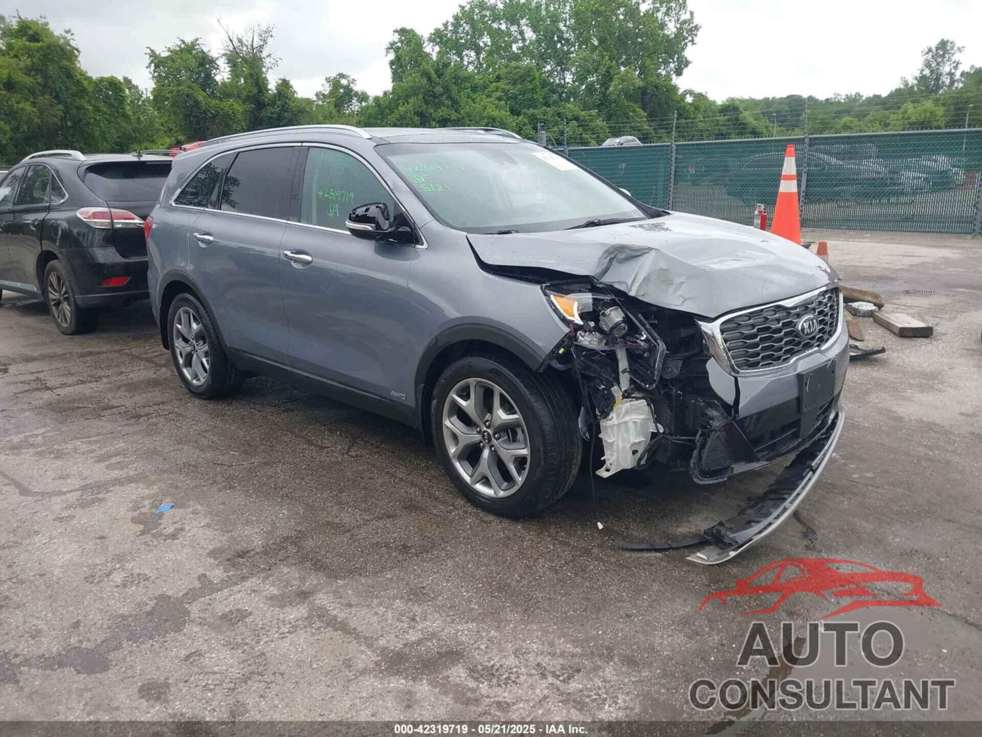 KIA SORENTO 2019 - 5XYPHDA53KG604860