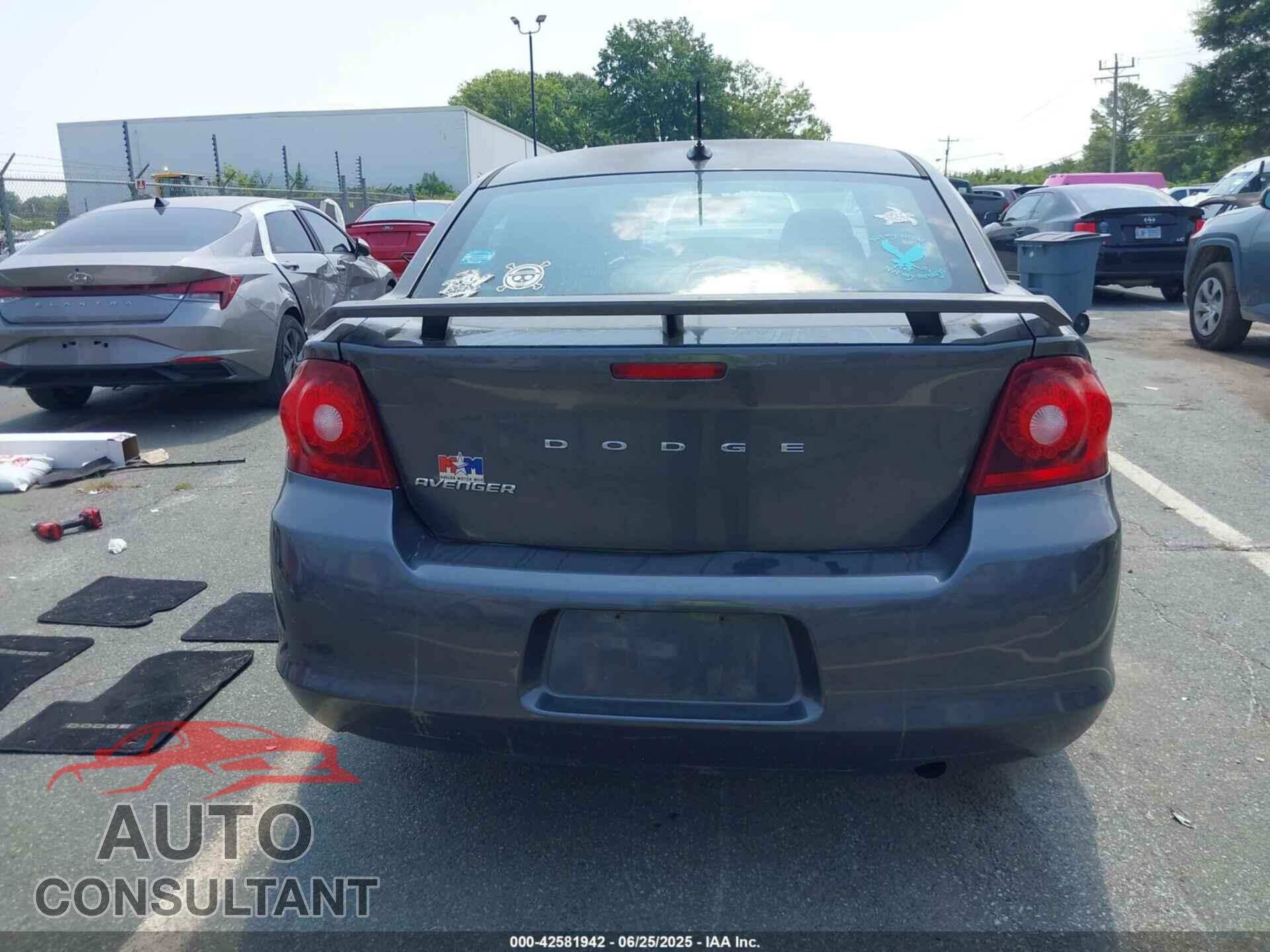 DODGE AVENGER 2014 - 1C3CDZAB5EN225762