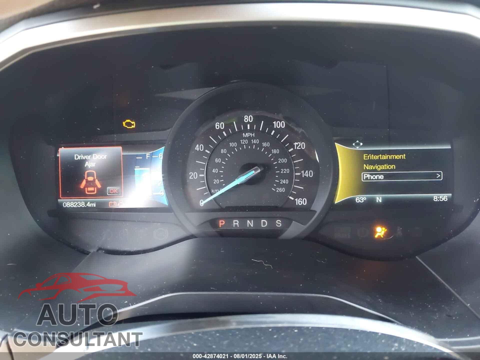 FORD EDGE 2017 - 2FMPK4J92HBC42260