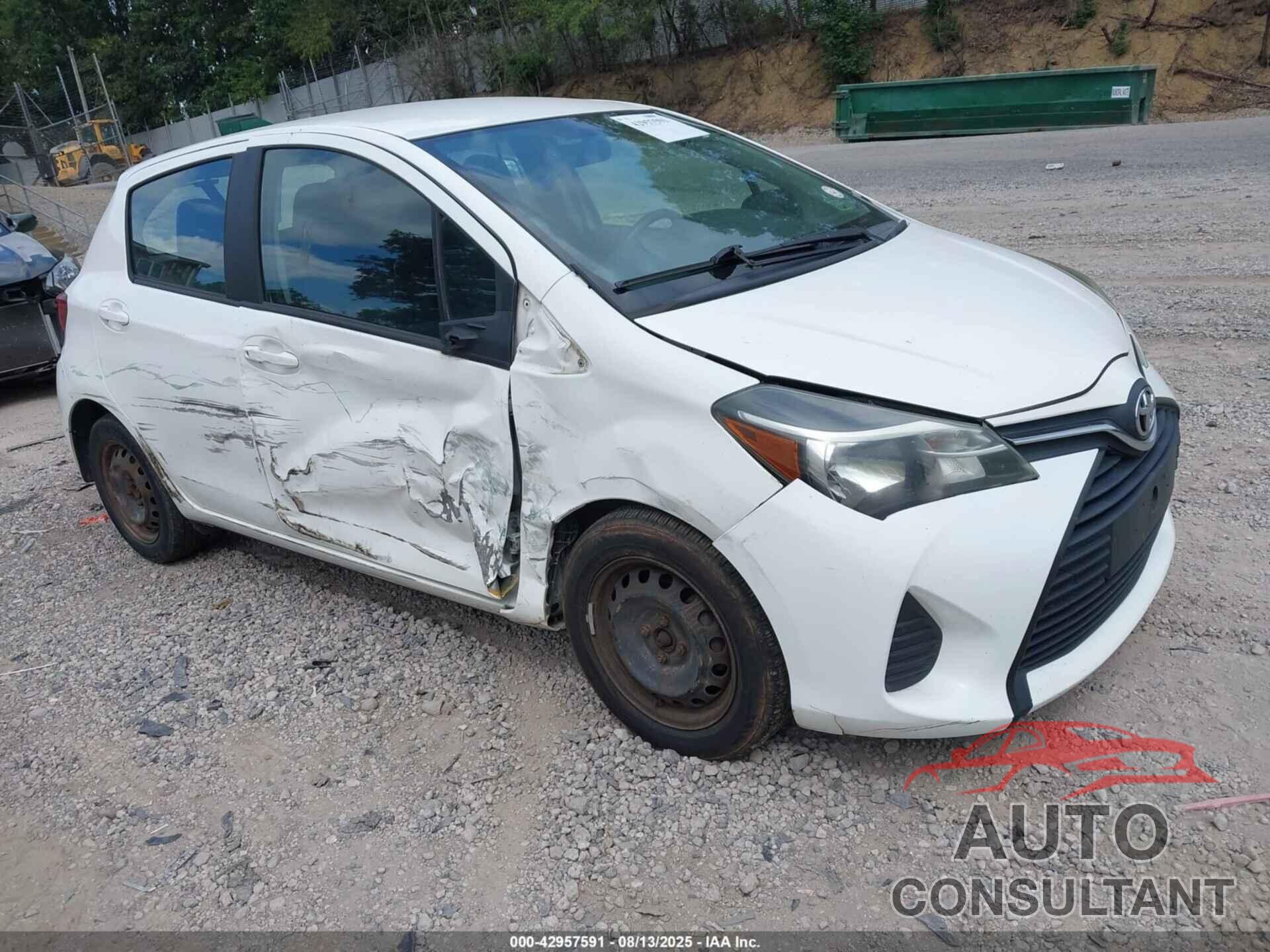 TOYOTA YARIS 2016 - VNKKTUD36GA064759