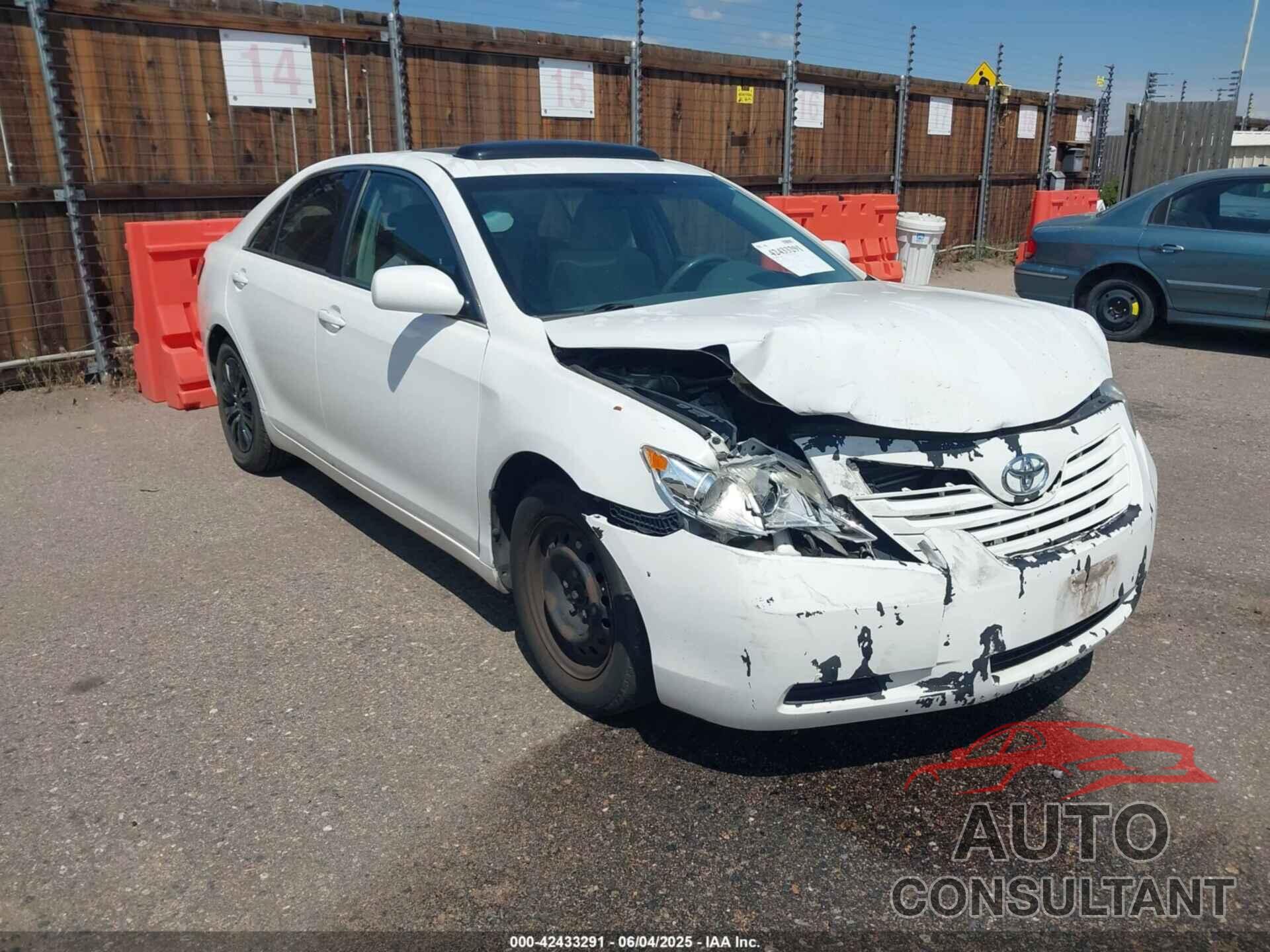 TOYOTA CAMRY 2009 - 4T4BE46K09R084144
