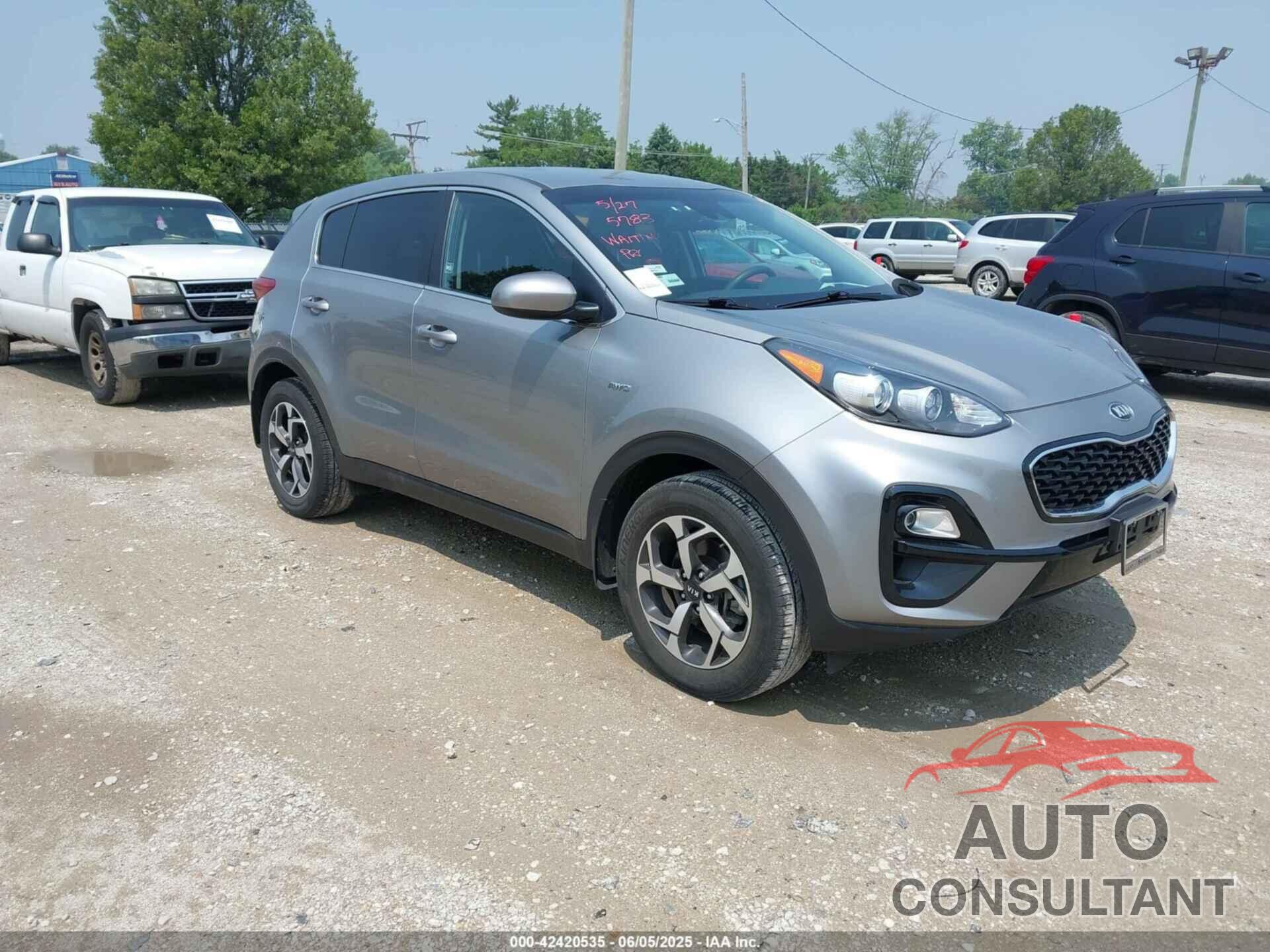KIA SPORTAGE 2021 - KNDPMCAC1M7943864