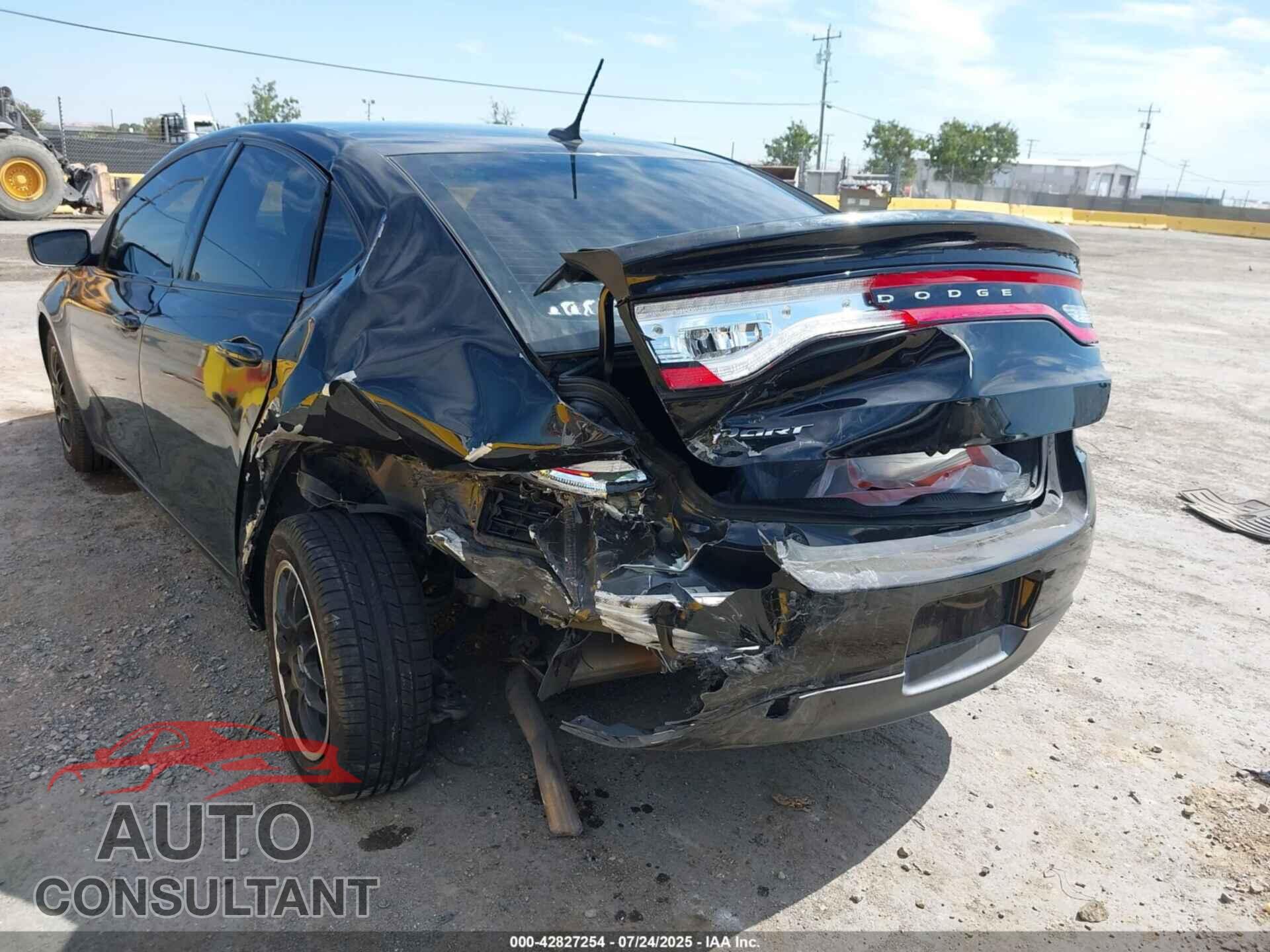 DODGE DART 2015 - 1C3CDFAA9FD415545
