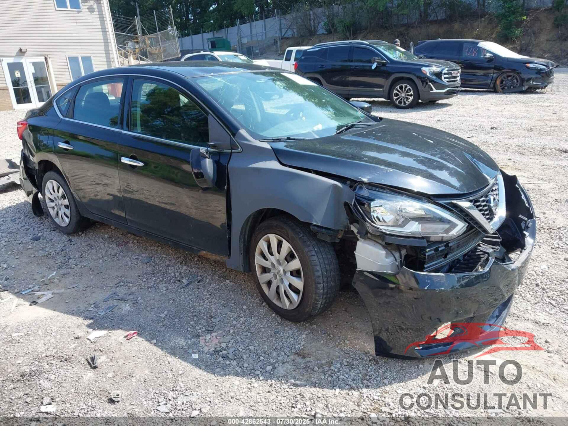 NISSAN SENTRA 2019 - 3N1AB7AP7KY313318
