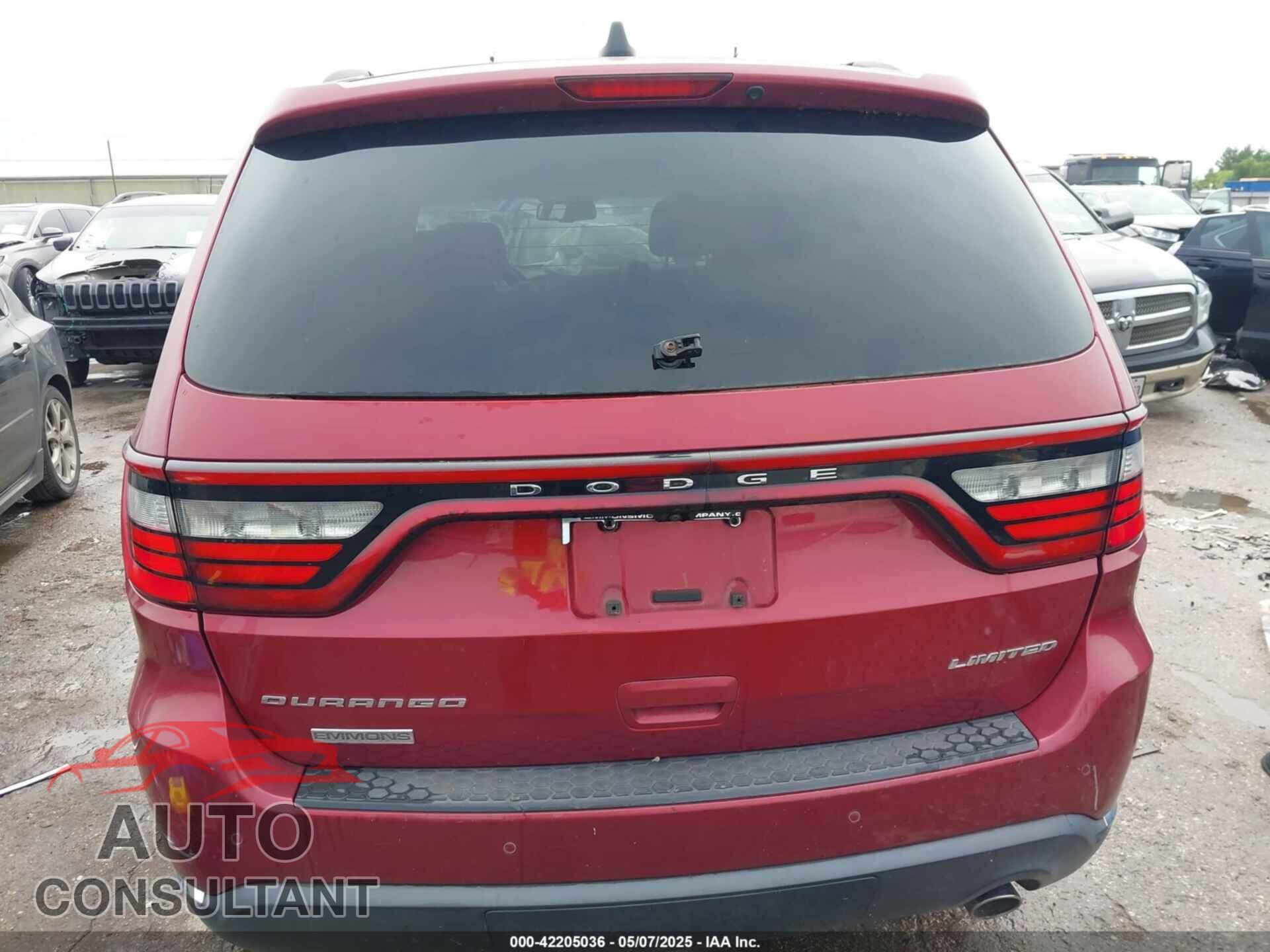 DODGE DURANGO 2014 - 1C4RDHDG4EC539485