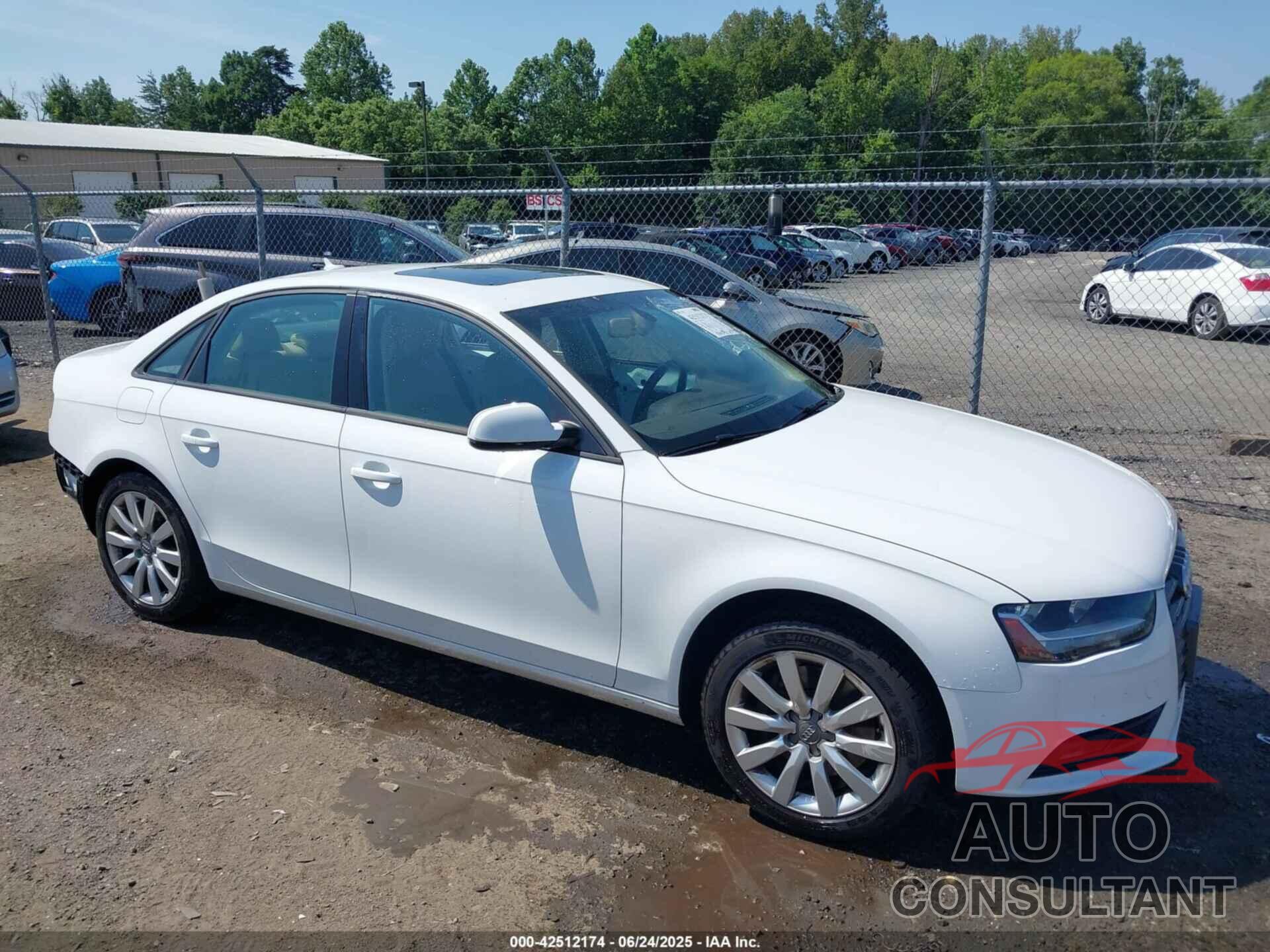 AUDI A4 2014 - WAUBFAFL8EN018199