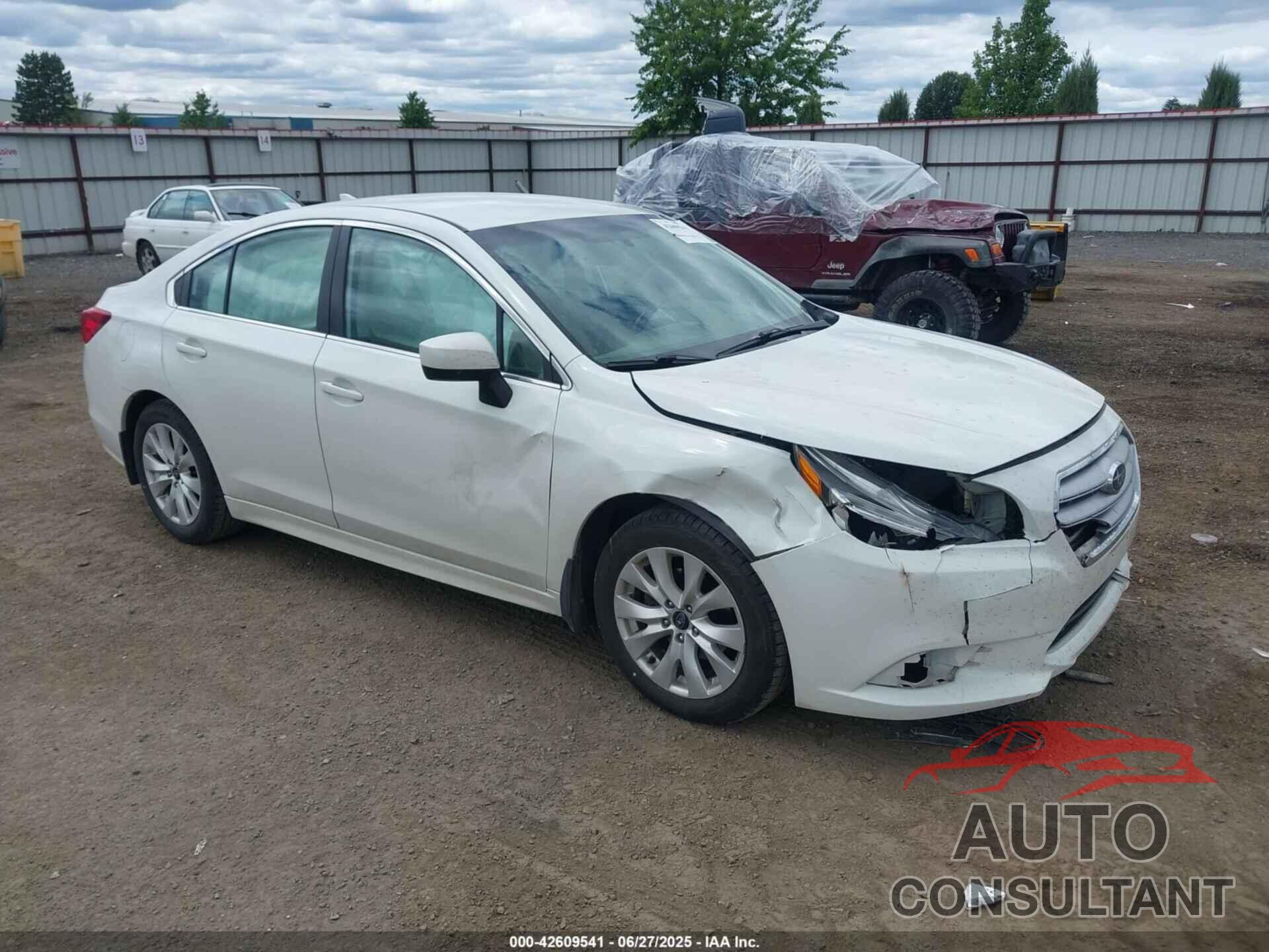 SUBARU LEGACY 2016 - 4S3BNAC60G3009953