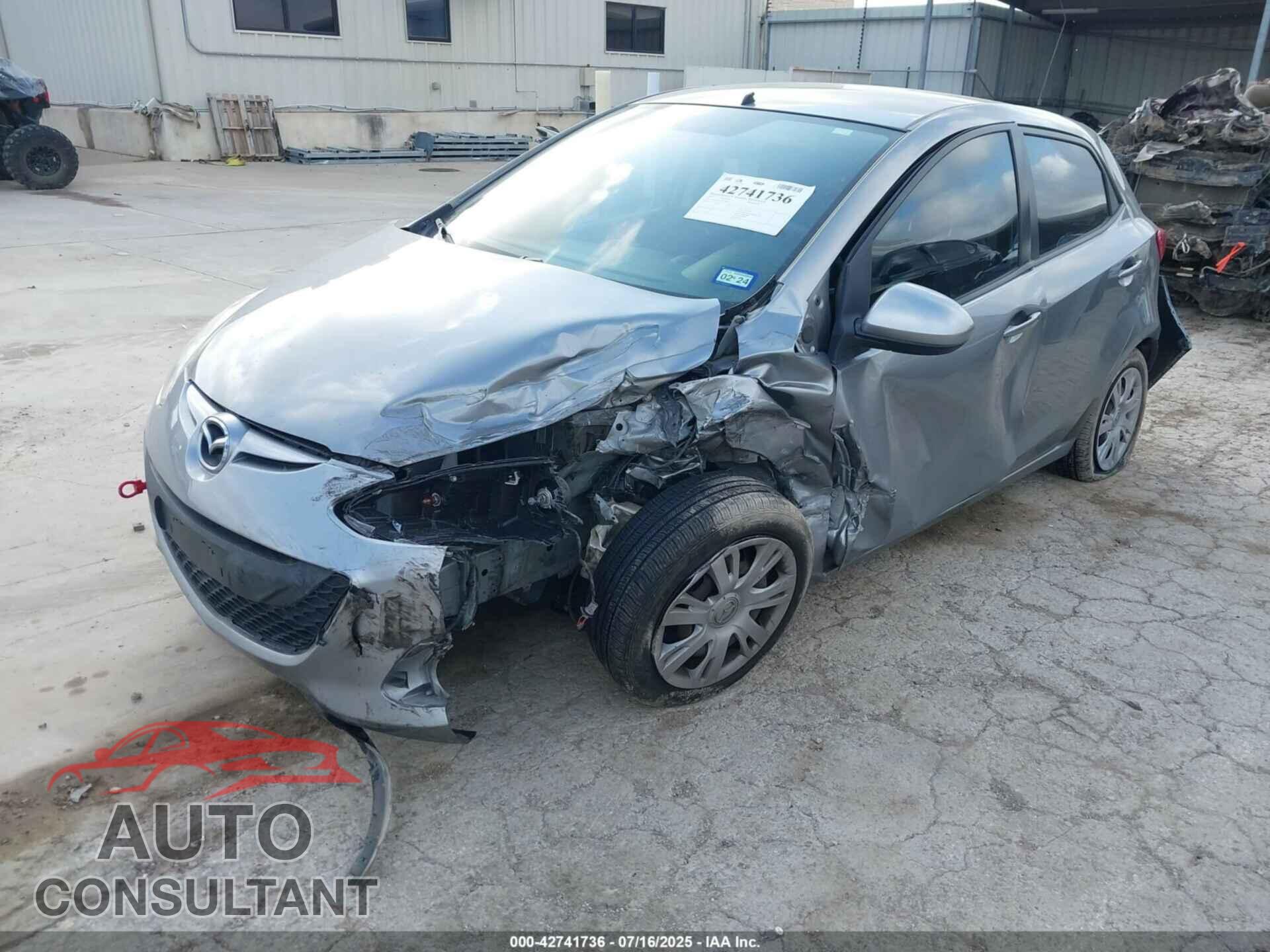 MAZDA MAZDA2 2014 - JM1DE1KY3E0186071