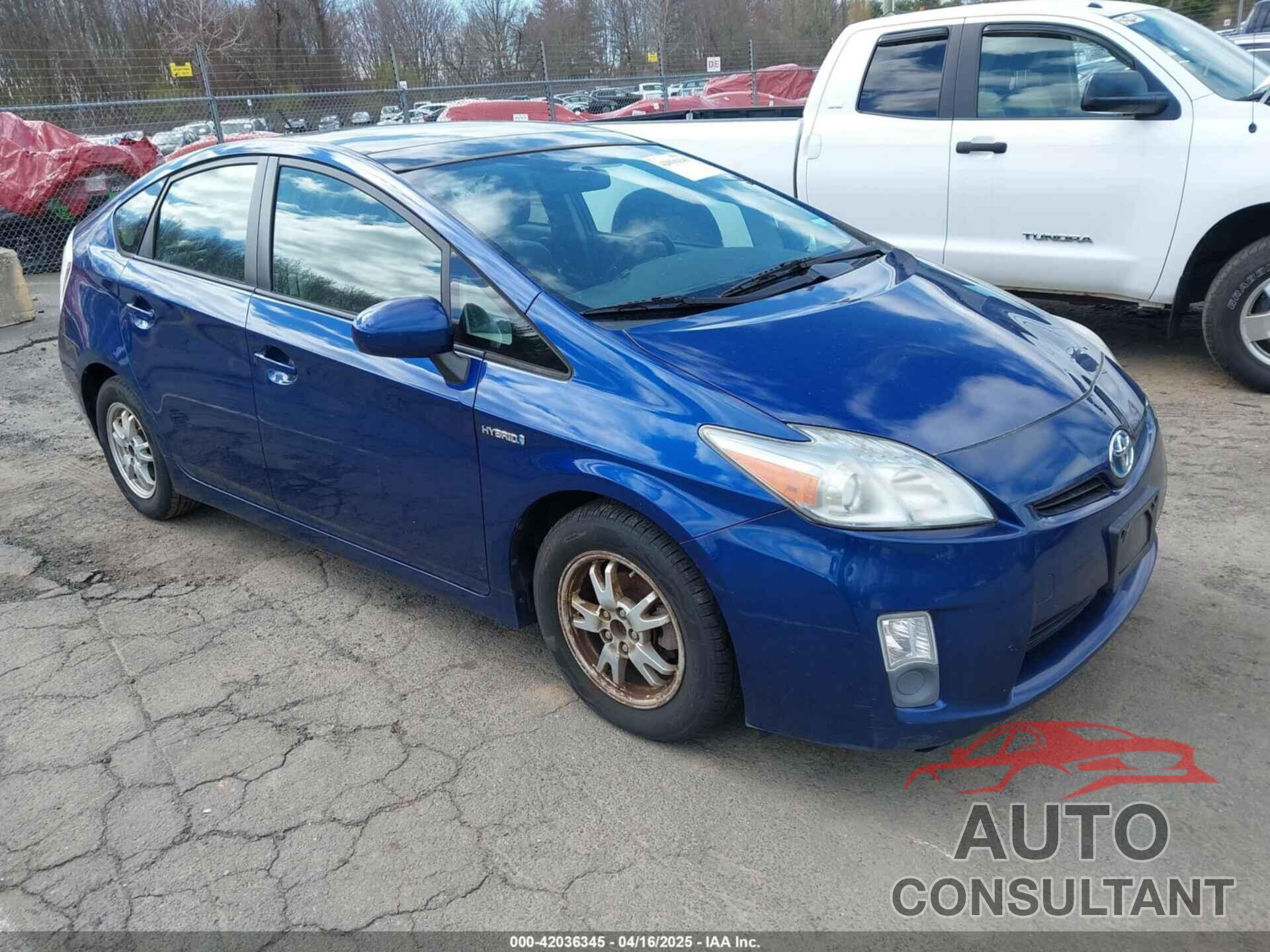 TOYOTA PRIUS 2010 - JTDKN3DU6A0167232