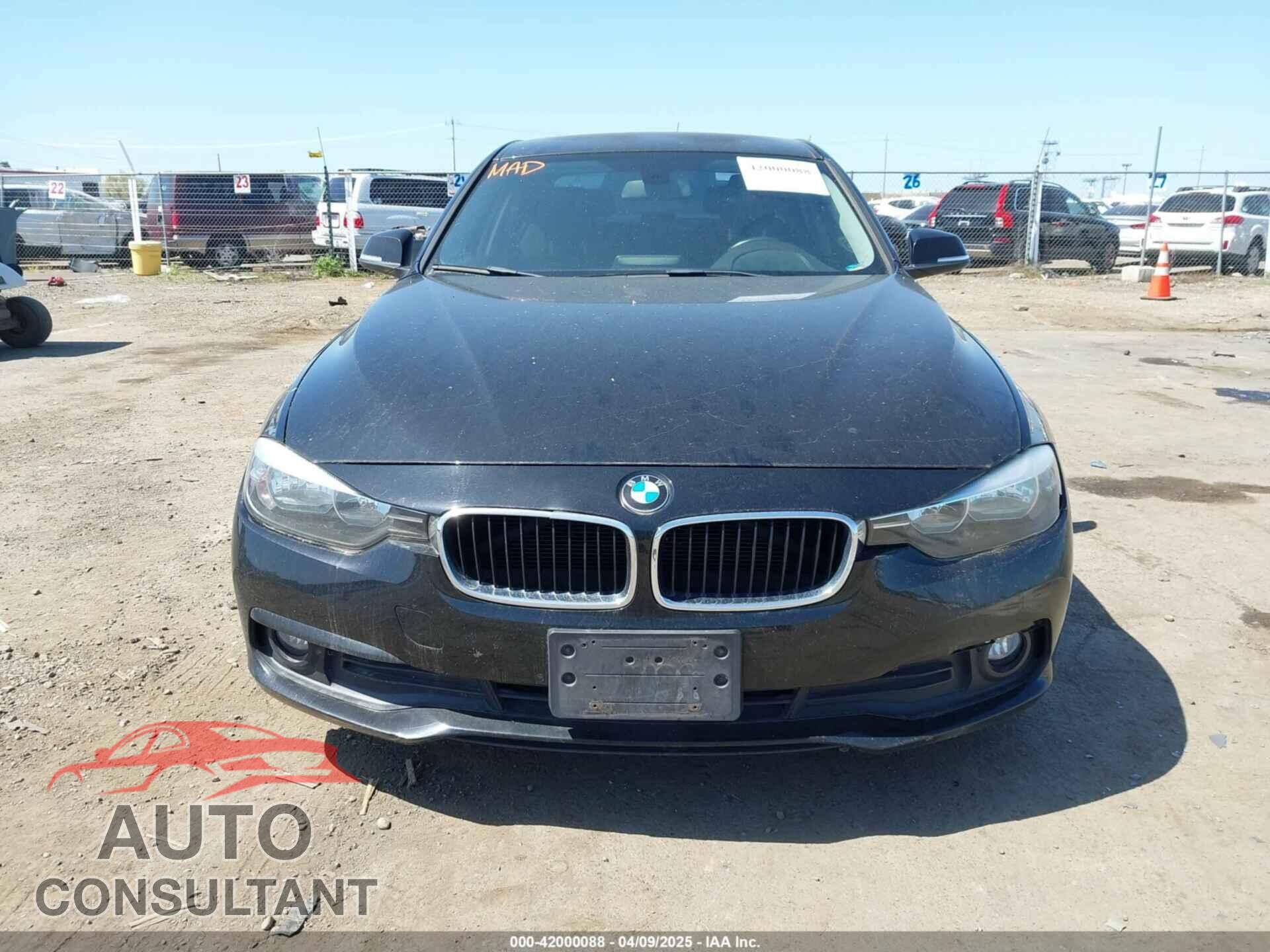 BMW 320I 2016 - WBA8E1G53GNU11091