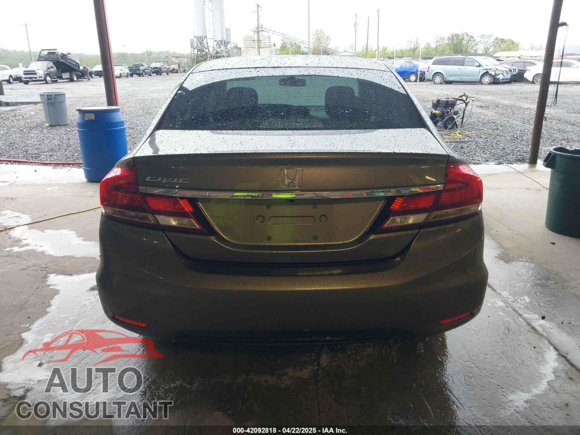 HONDA CIVIC 2013 - 19XFB2F89DE032181