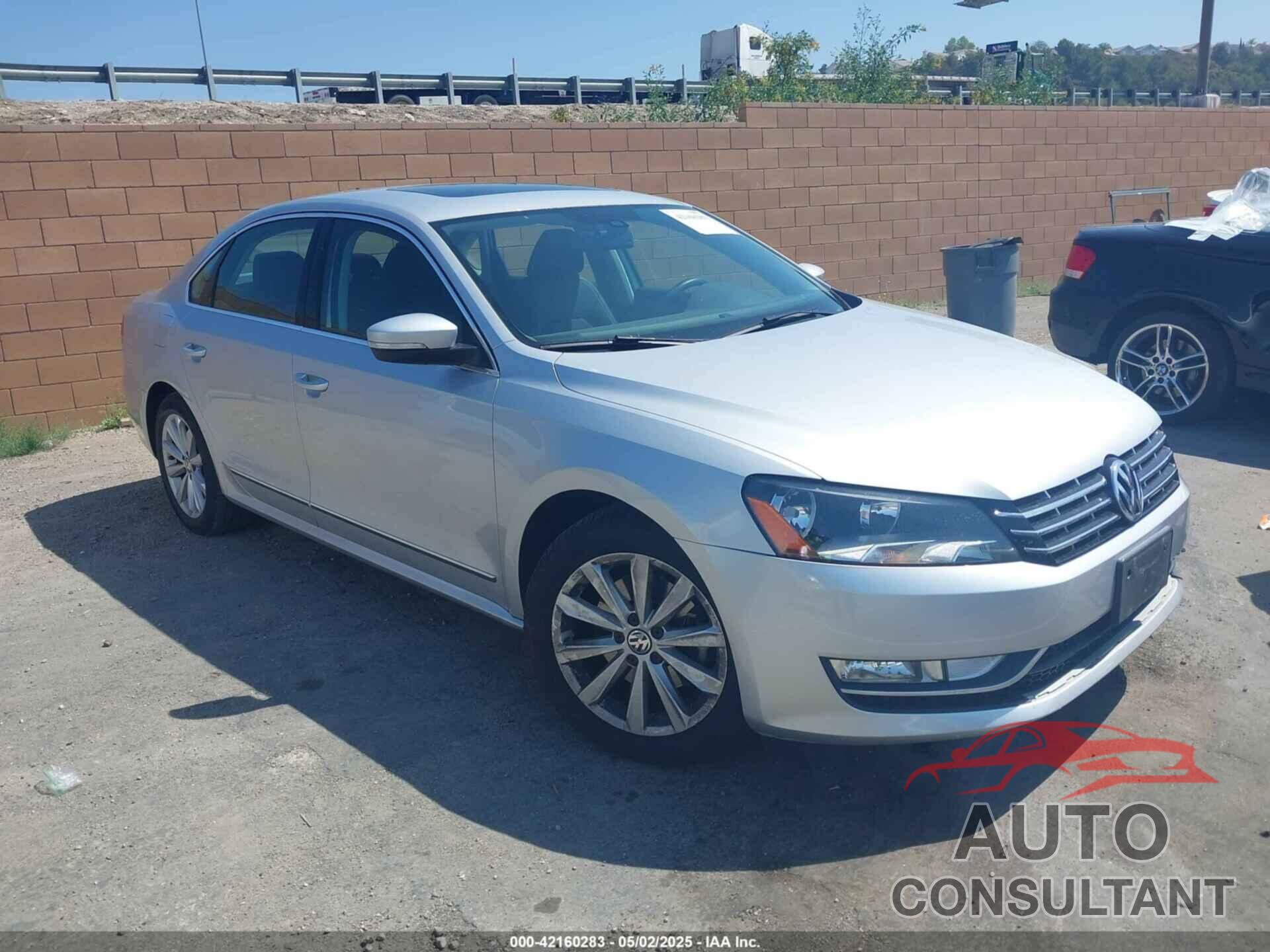 VOLKSWAGEN PASSAT 2013 - 1VWCP7A31DC118358