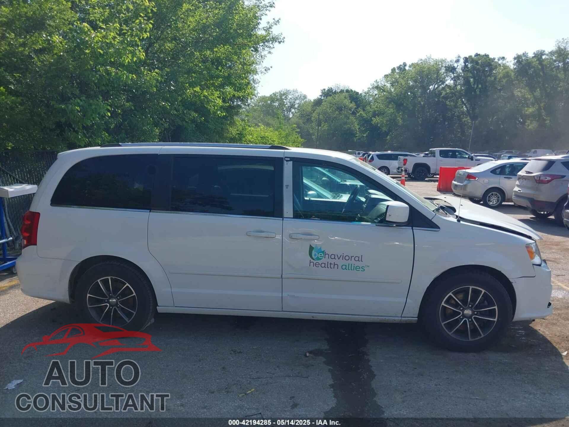 DODGE GRAND CARAVAN 2017 - 2C4RDGCG1HR867700