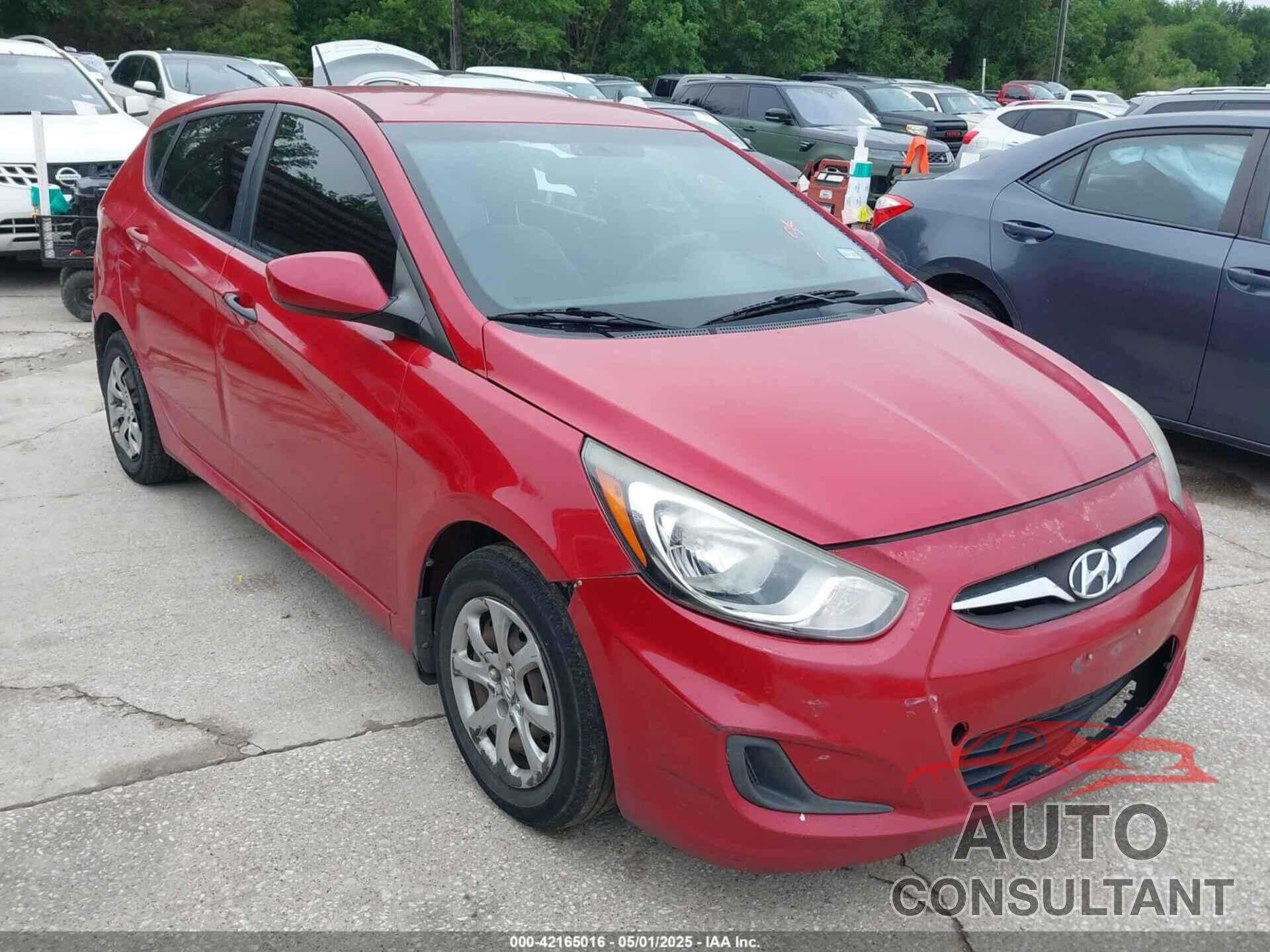 HYUNDAI ACCENT 2014 - KMHCT5AE1EU172027