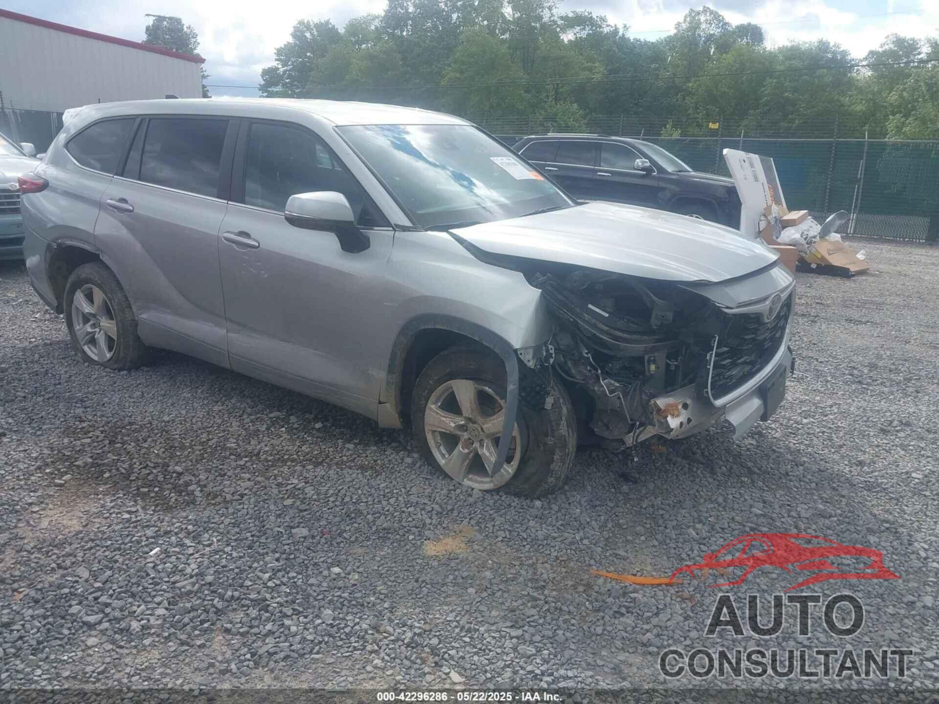 TOYOTA HIGHLANDER 2023 - 5TDKDRAH1PS005771