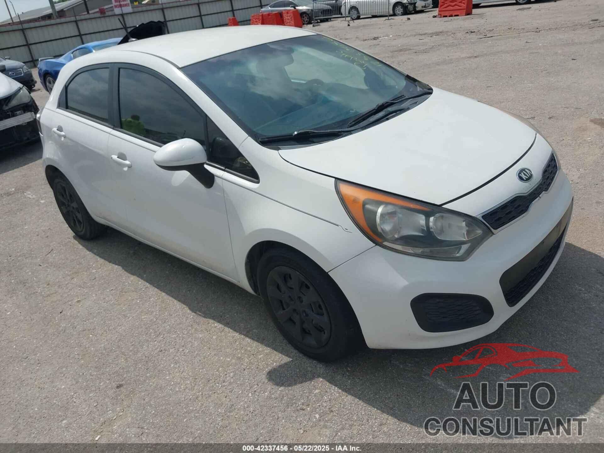 KIA RIO5 2012 - KNADM5A39C6035260