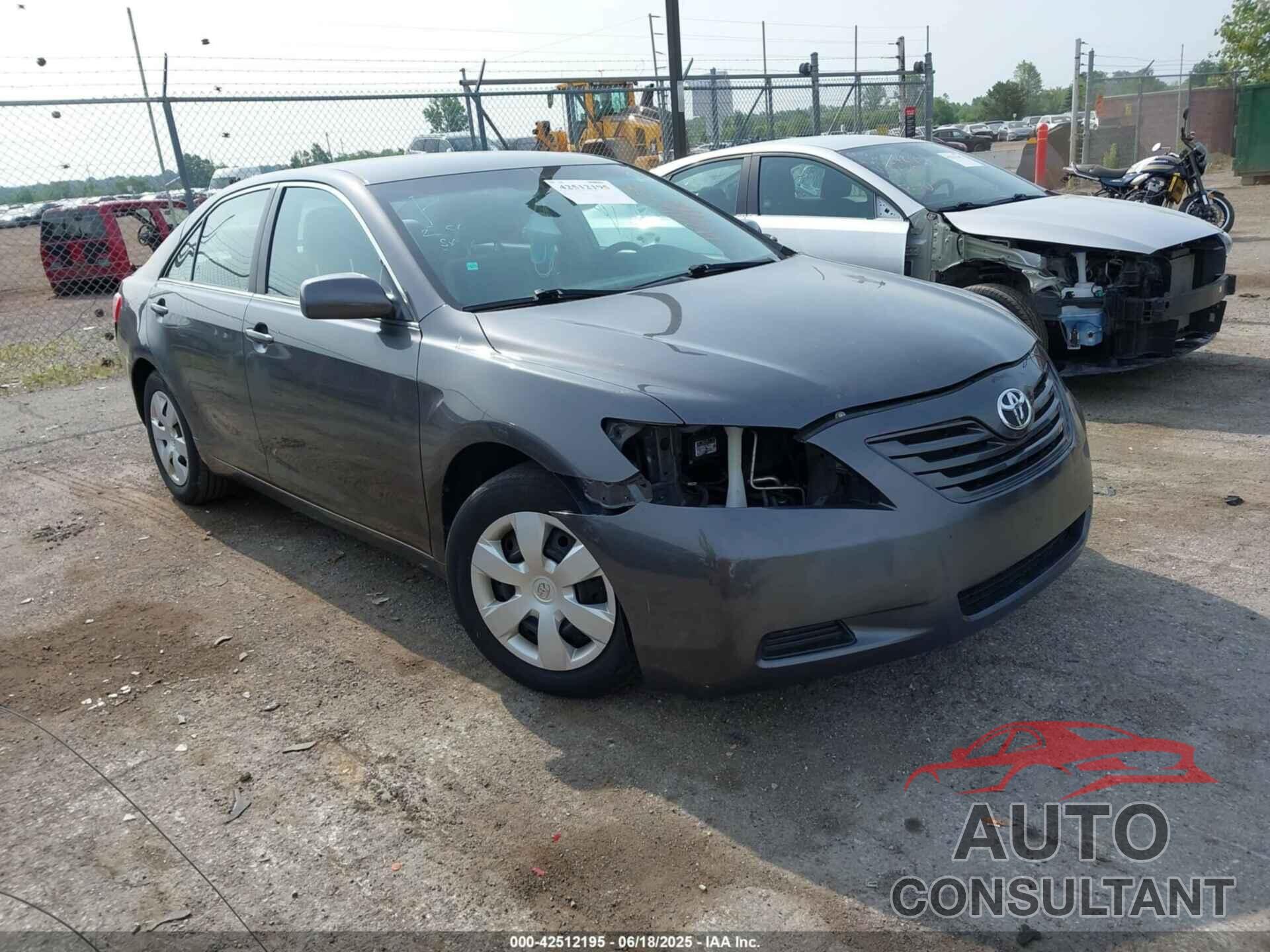 TOYOTA CAMRY 2009 - 4T4BE46K59R125805