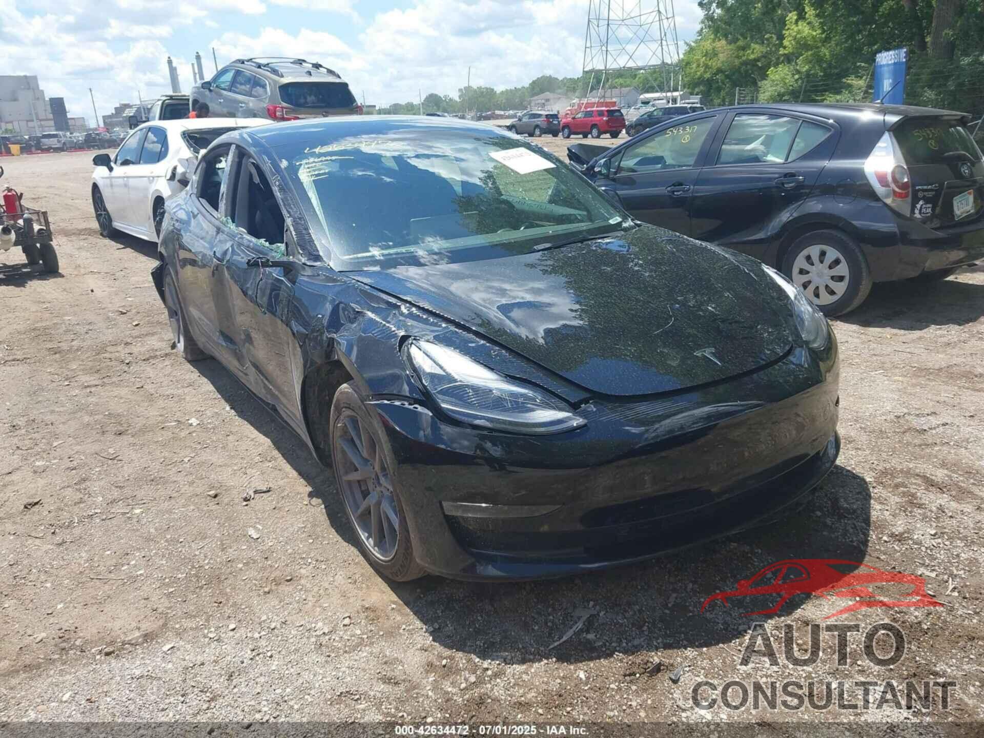 TESLA MODEL 3 2022 - 5YJ3E1EB4NF167694