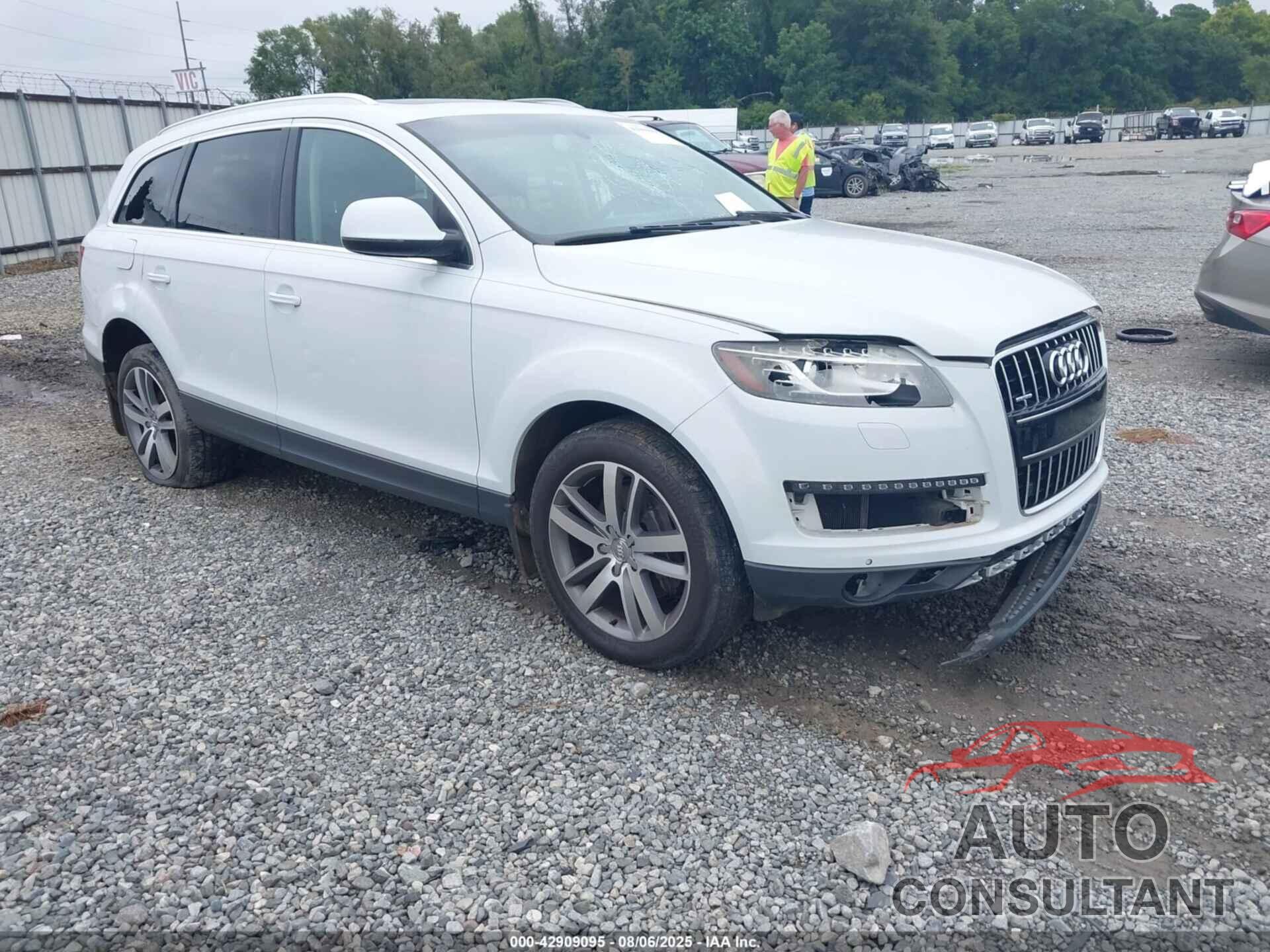 AUDI Q7 2013 - WA1LGAFE3DD001590