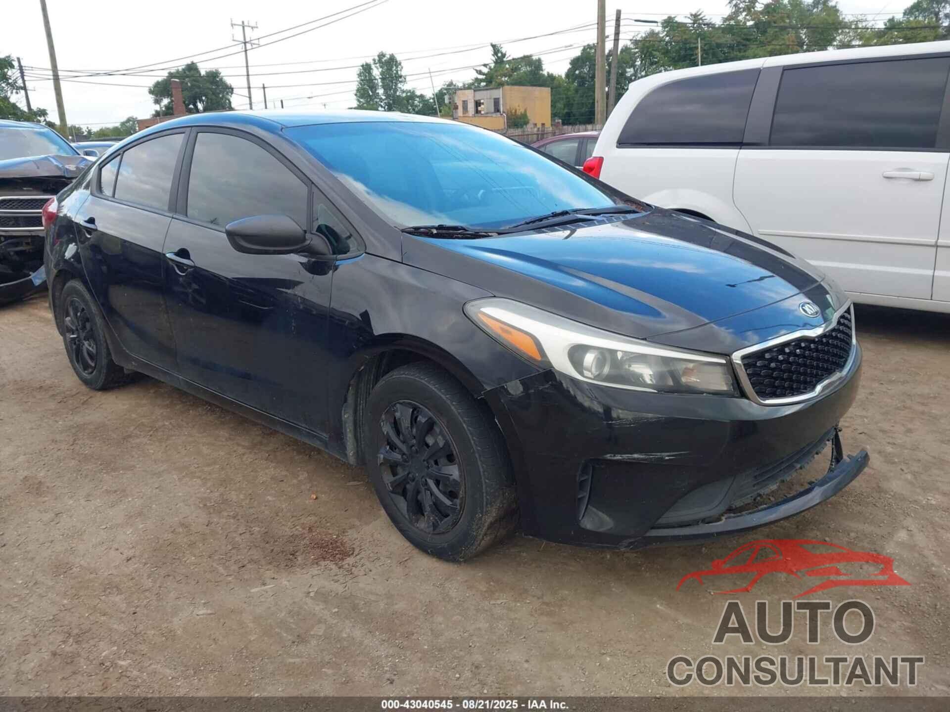 KIA FORTE 2017 - 3KPFK4A77HE104706