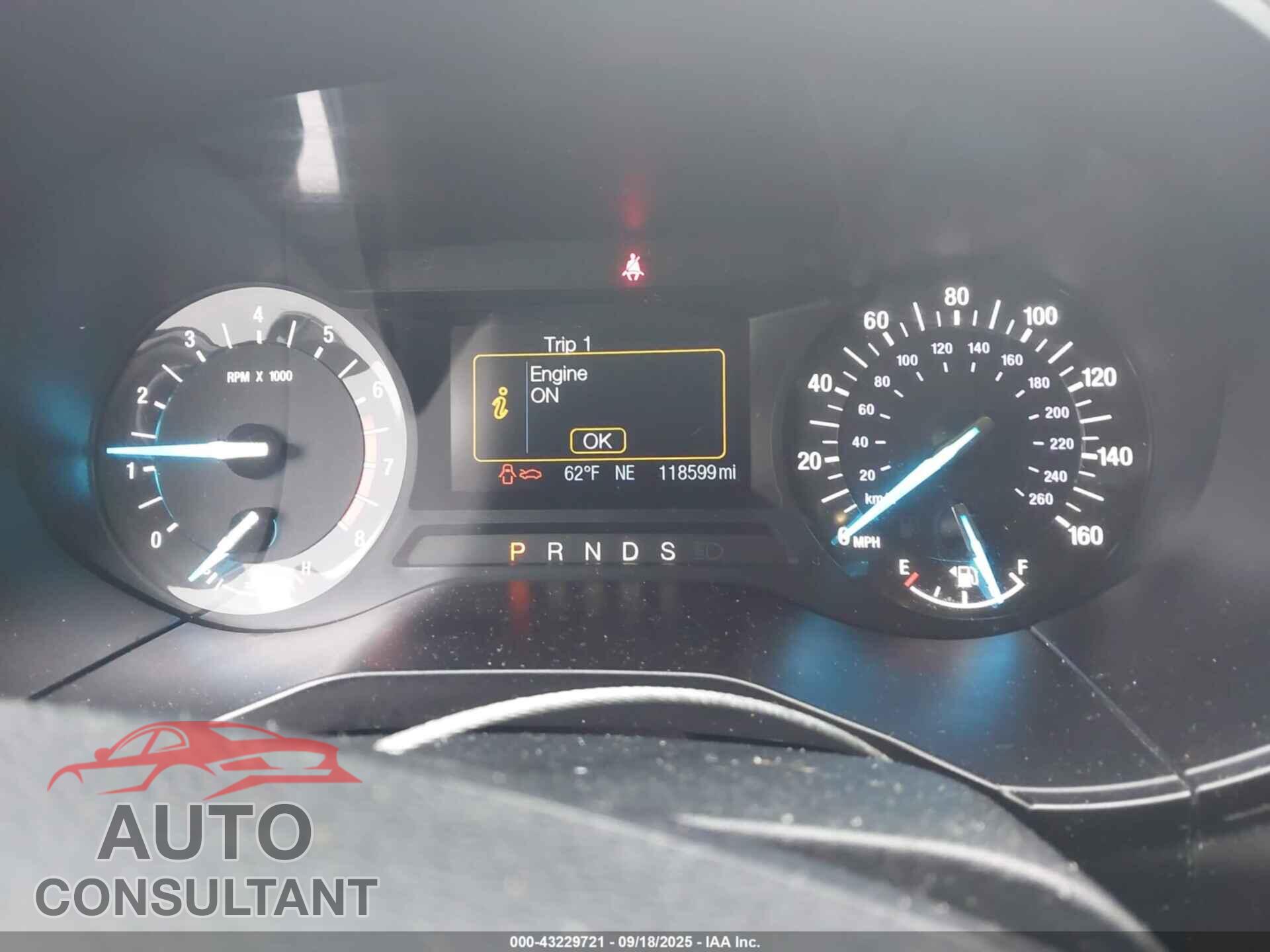 FORD EDGE 2015 - 2FMTK4G99FBC15544