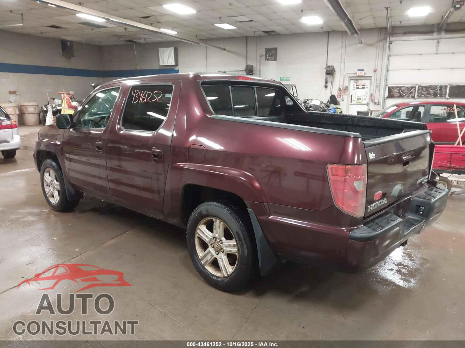 HONDA RIDGELINE 2010 - 5FPYK1F50AB002847