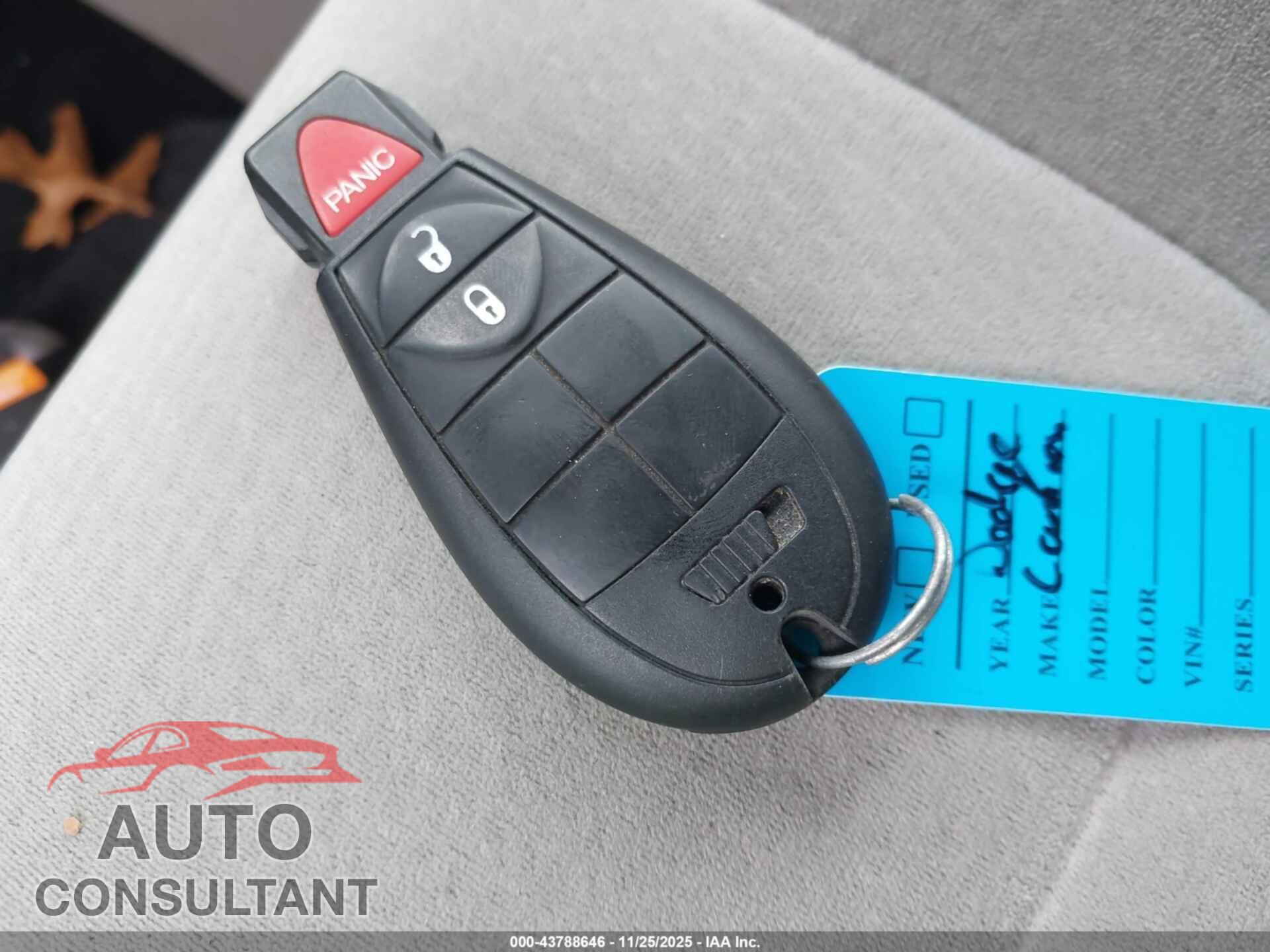 DODGE GRAND CARAVAN 2013 - 2C4RDGBGXDR533449