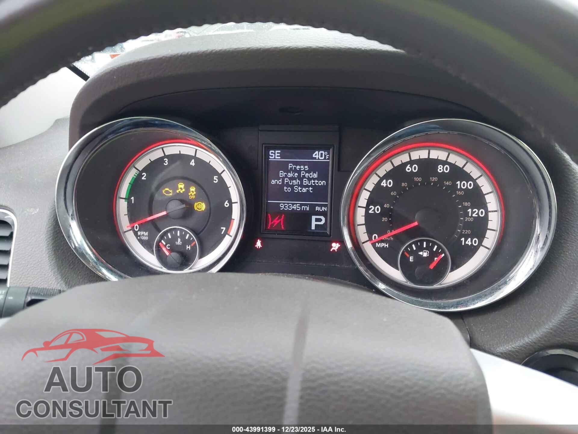 DODGE DURANGO 2013 - 1C4RDJDG4DC663830