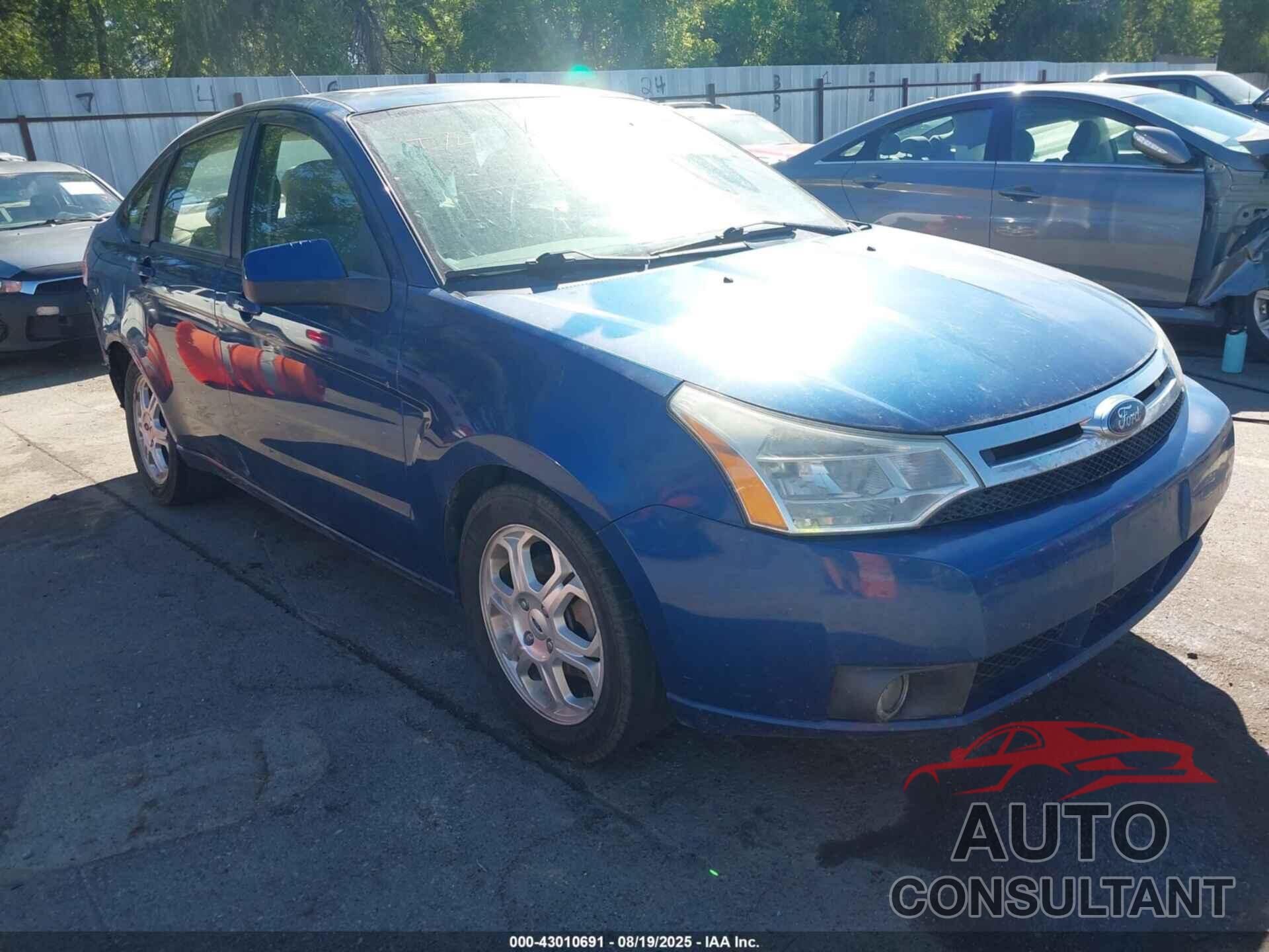FORD FOCUS 2009 - 1FAHP36N89W149825