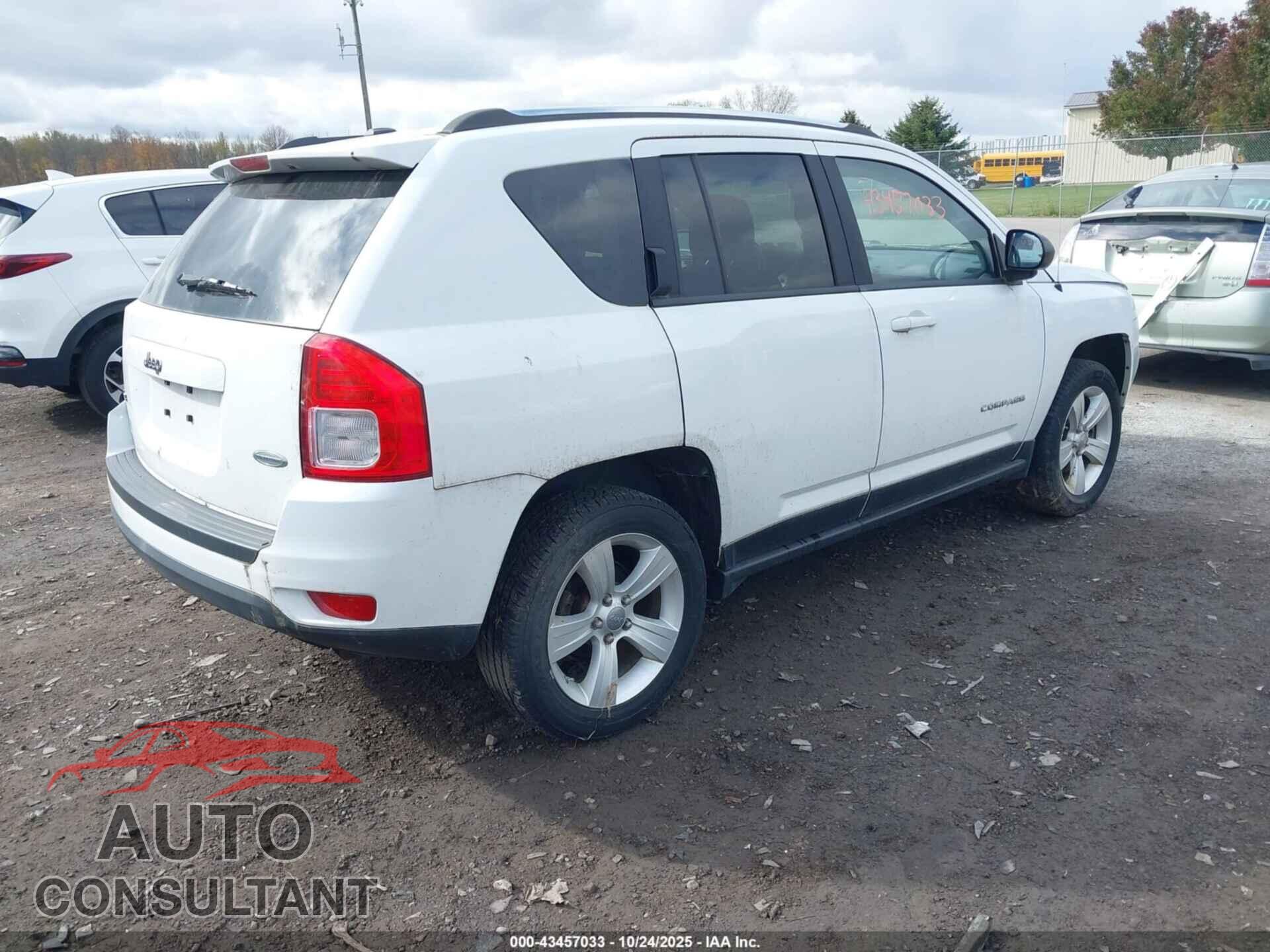 JEEP COMPASS 2012 - 1C4NJDEB6CD620160