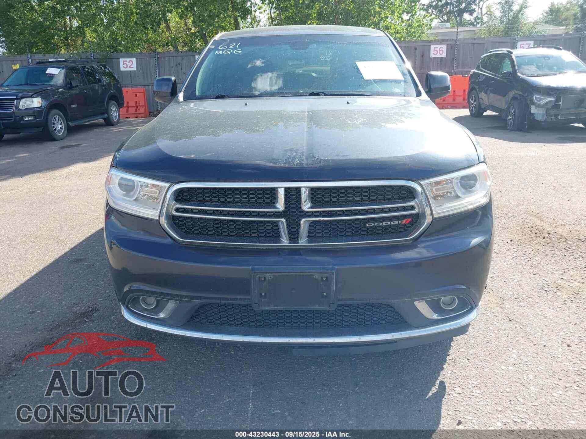 DODGE DURANGO 2014 - 1C4RDJAG3EC450163