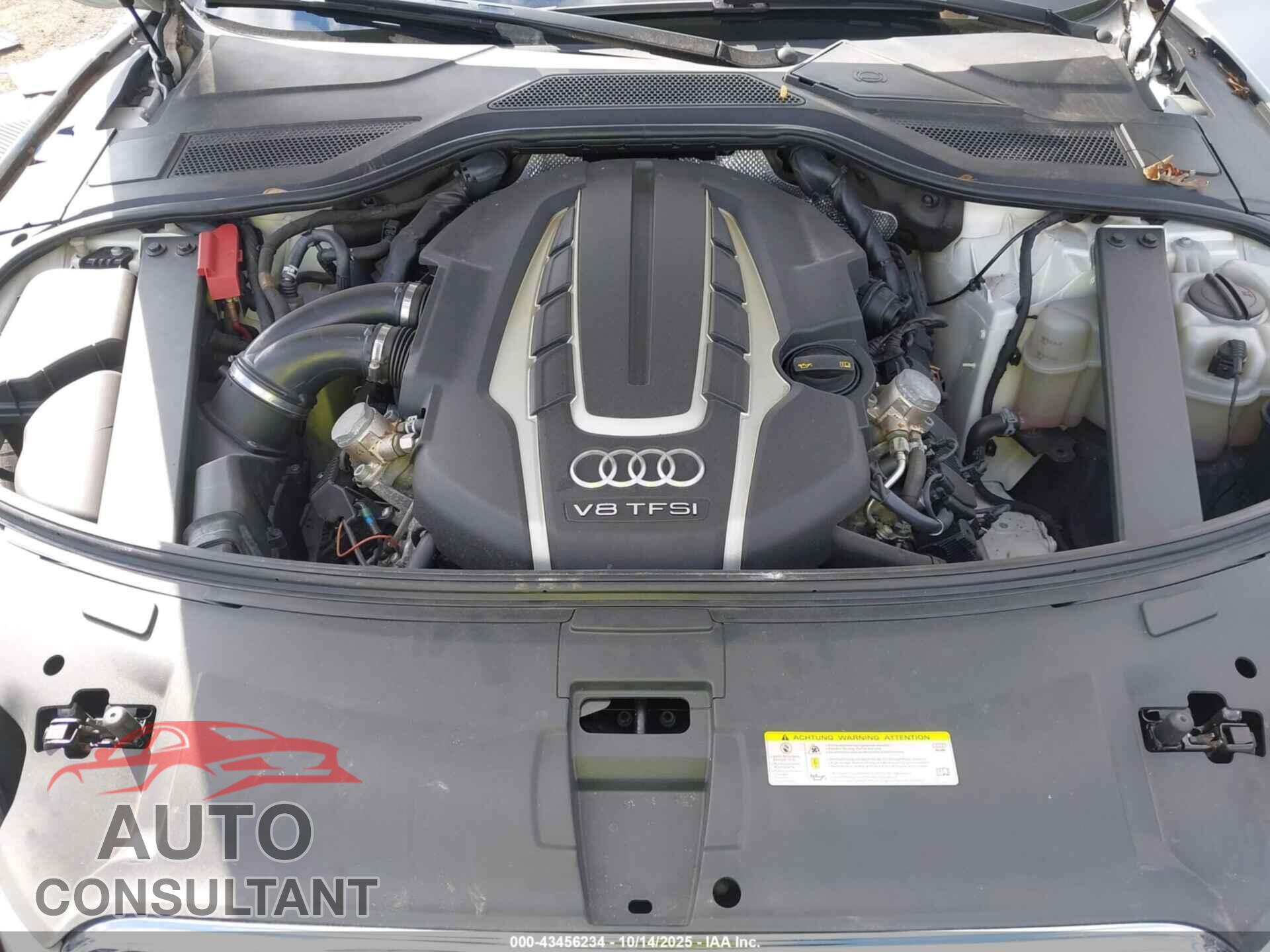 AUDI A8 L 2013 - WAUR2AFD3DN016944