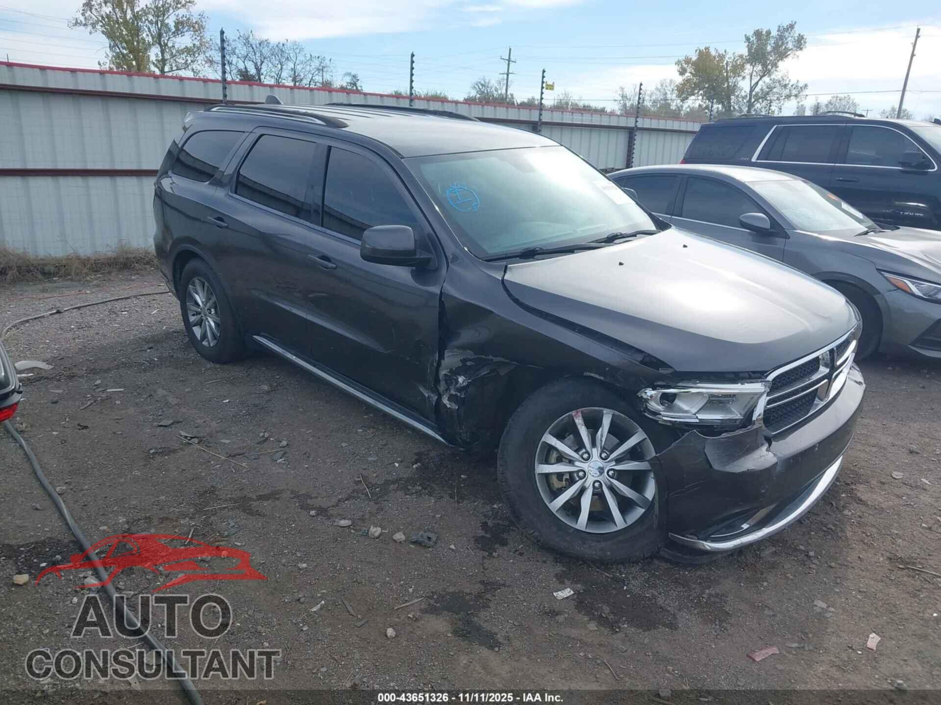 DODGE DURANGO 2017 - 1C4RDHAG3HC724748