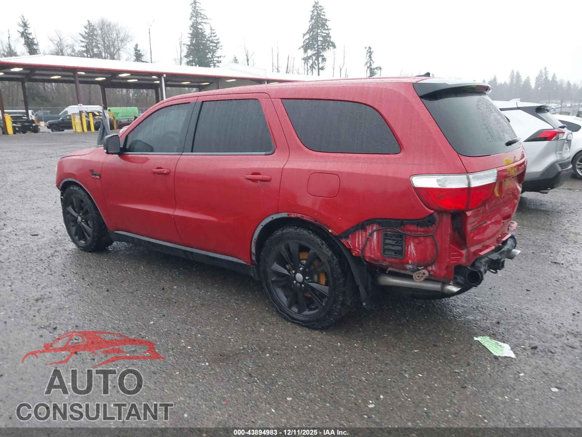 DODGE DURANGO 2012 - 1C4SDHCT0CC206584