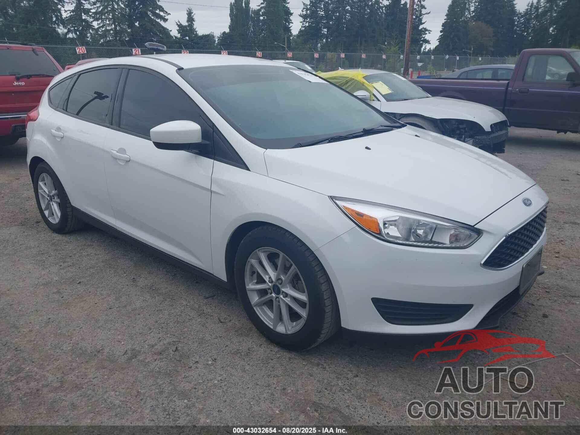 FORD FOCUS 2018 - 1FADP3K24JL261473