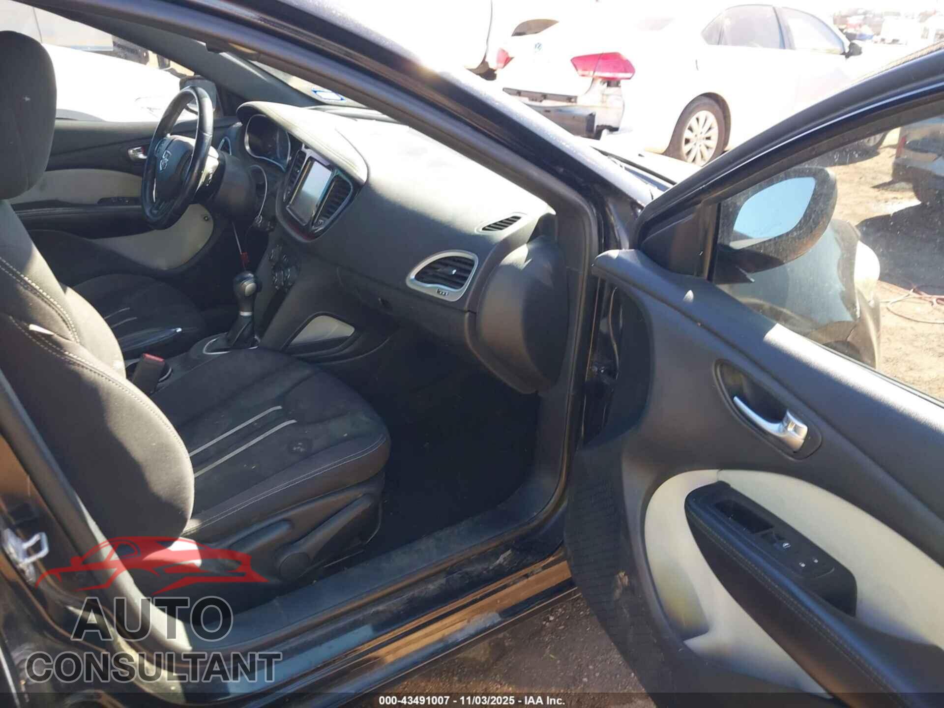 DODGE DART 2014 - 1C3CDFBB1ED672091