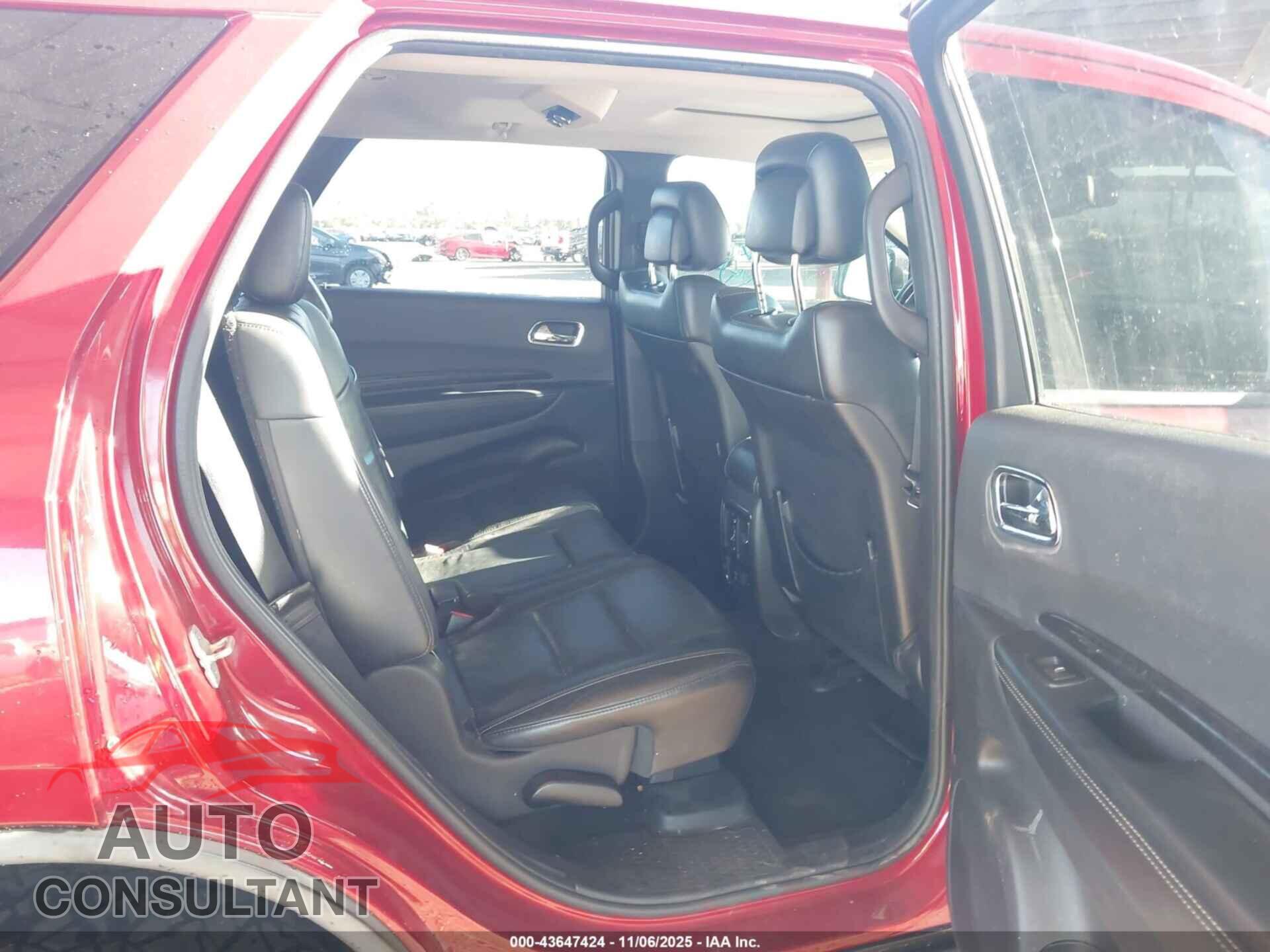 DODGE DURANGO 2011 - 1D4SE5GT6BC700228